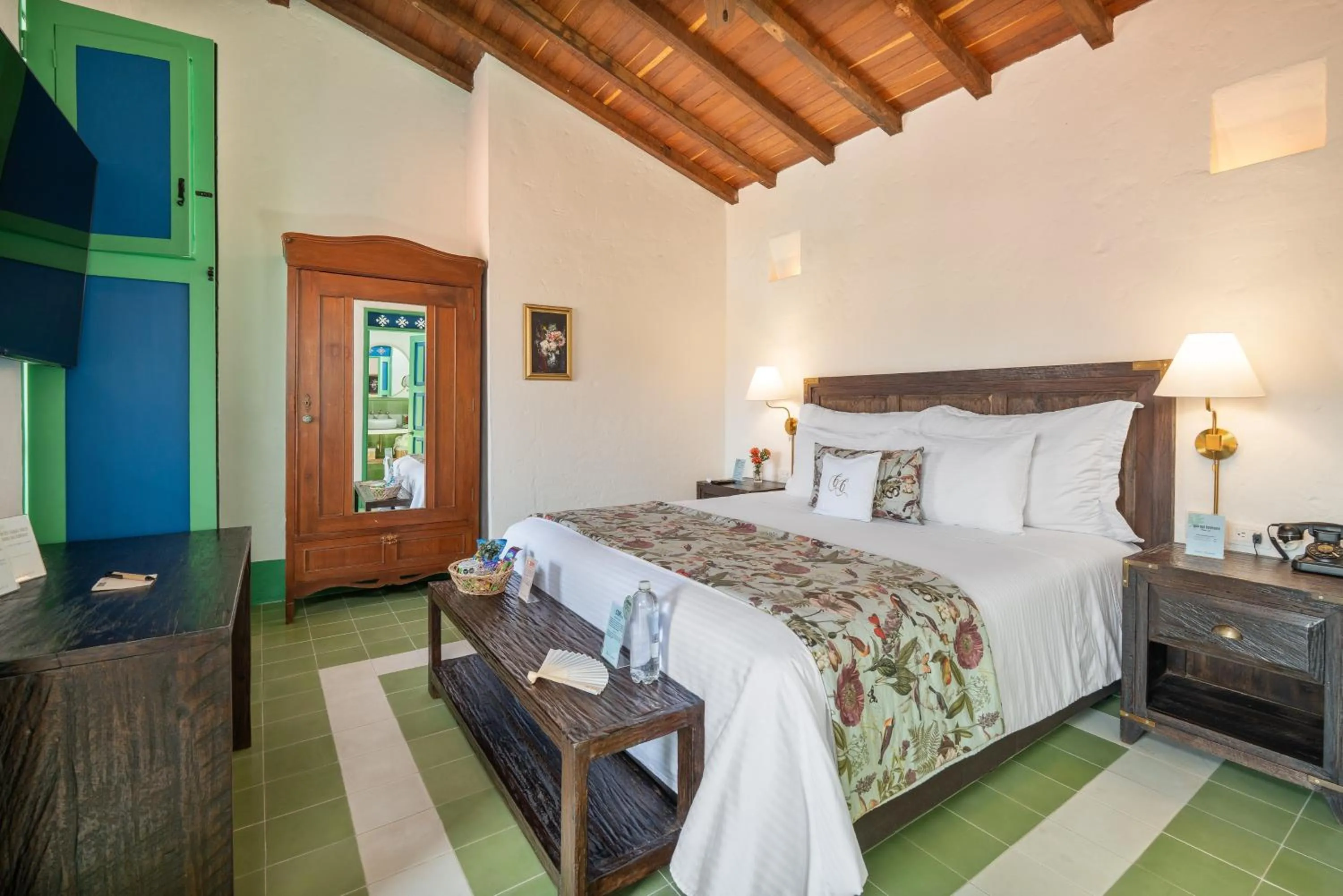 Bed in Casa Cedrela Hotel Boutique -Cauca Viejo- Mayores de 14 años