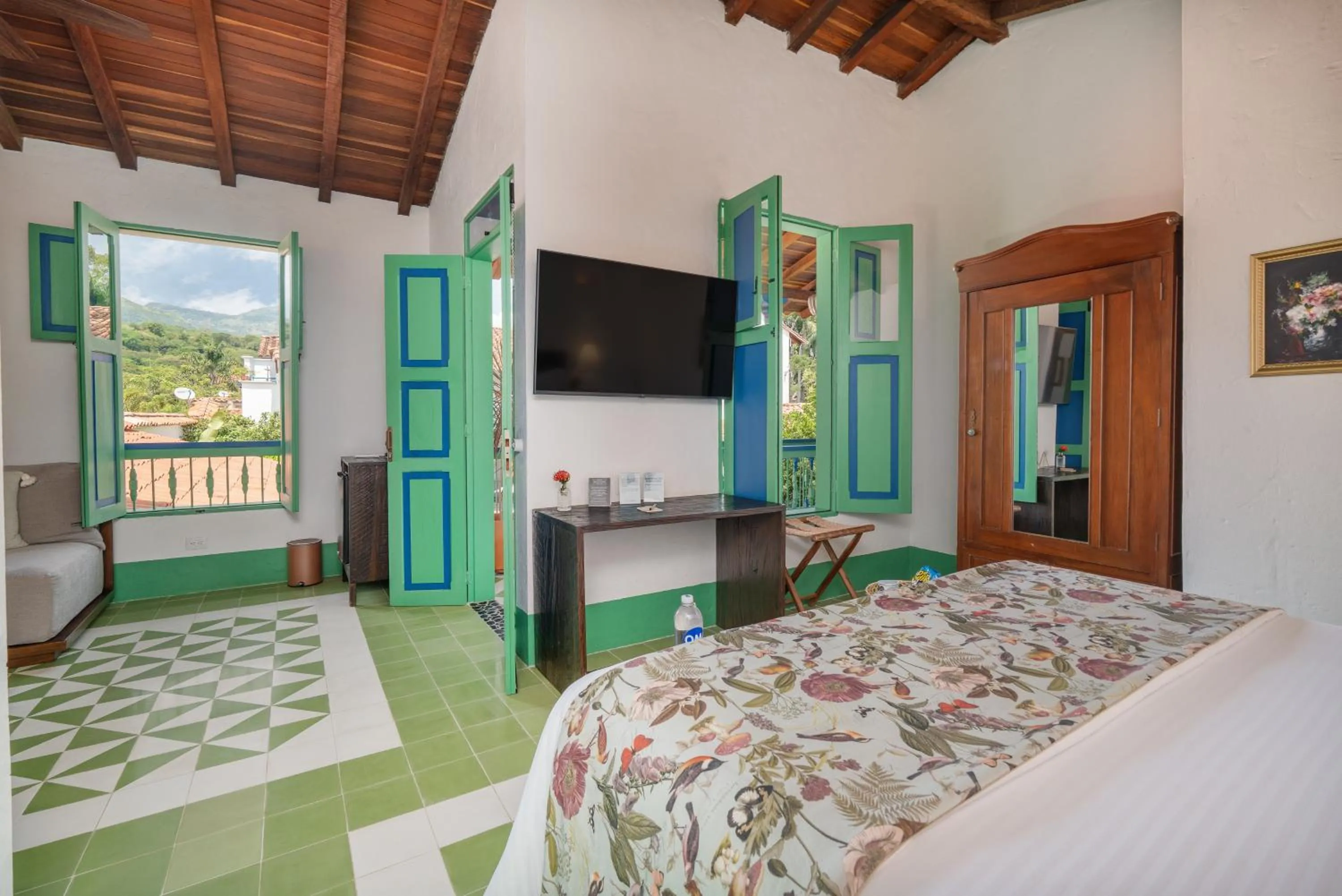 Bed in Casa Cedrela Hotel Boutique -Cauca Viejo- Mayores de 14 años