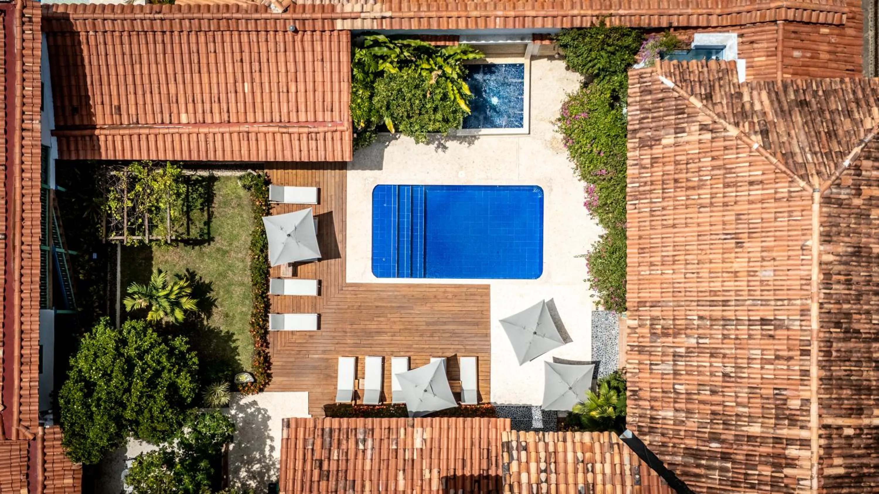 Bird's eye view in Casa Cedrela Hotel Boutique -Cauca Viejo- Mayores de 14 años