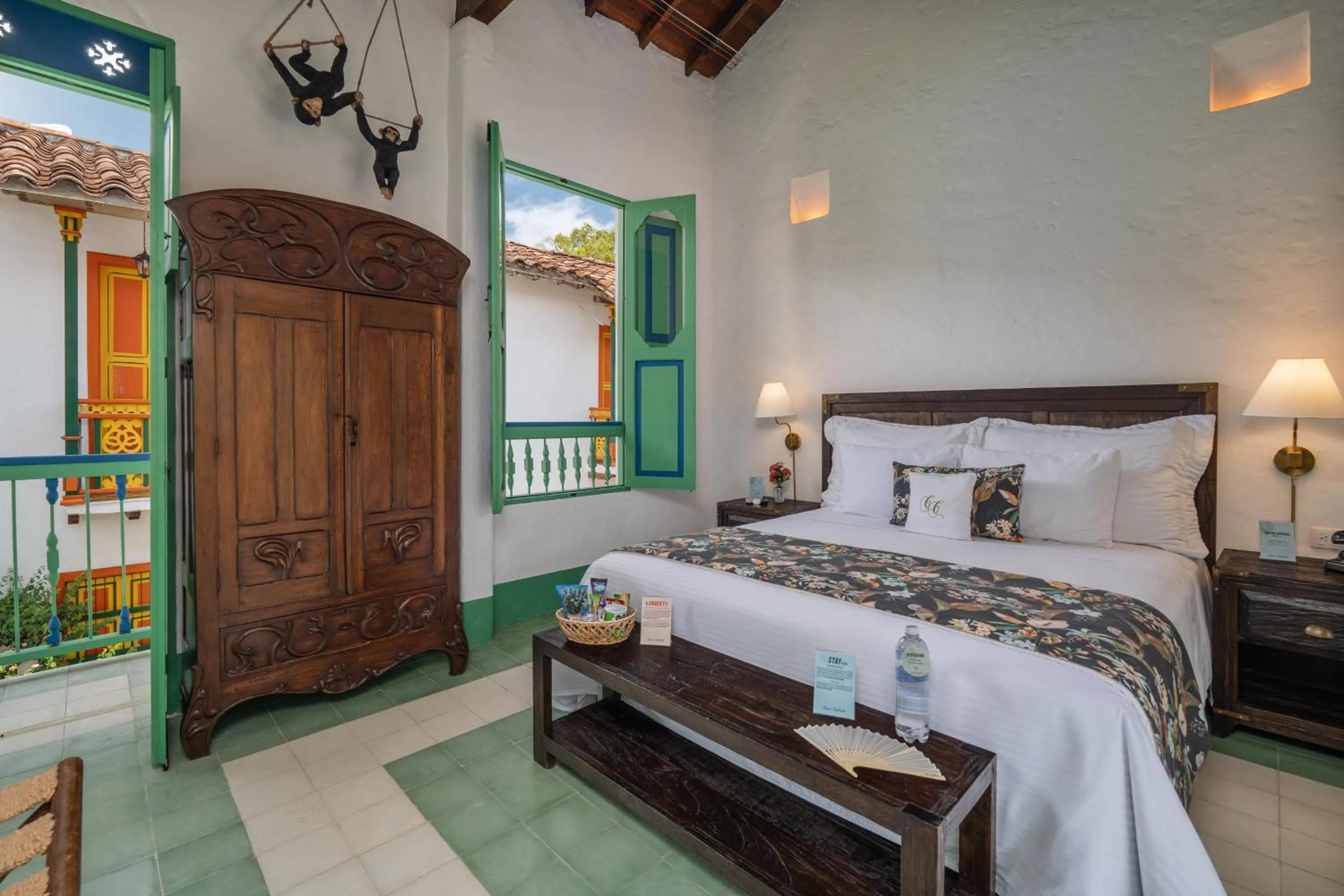 Bed in Casa Cedrela Hotel Boutique -Cauca Viejo- Mayores de 14 años