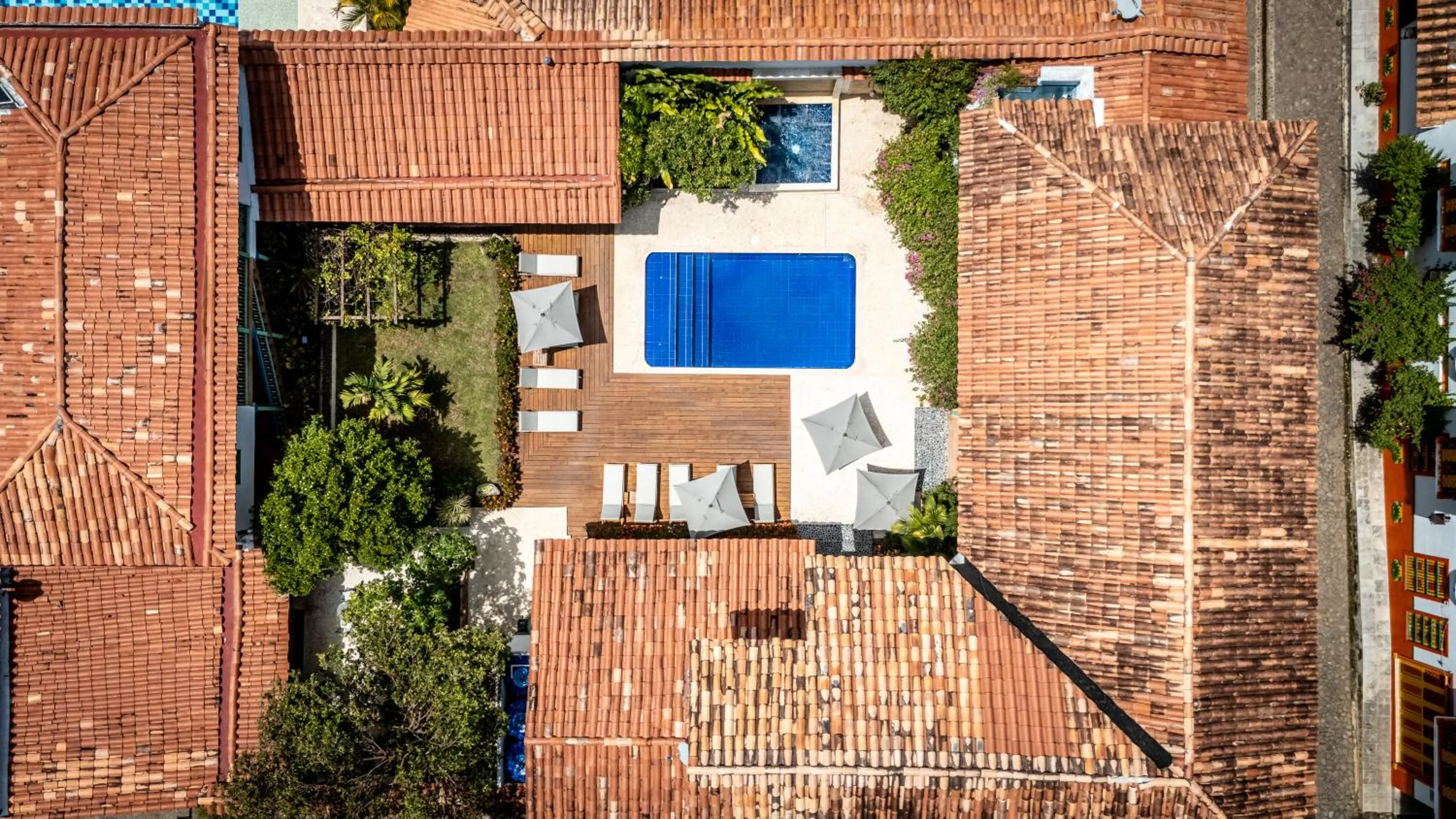 Bird's eye view in Casa Cedrela Hotel Boutique -Cauca Viejo- Mayores de 14 años
