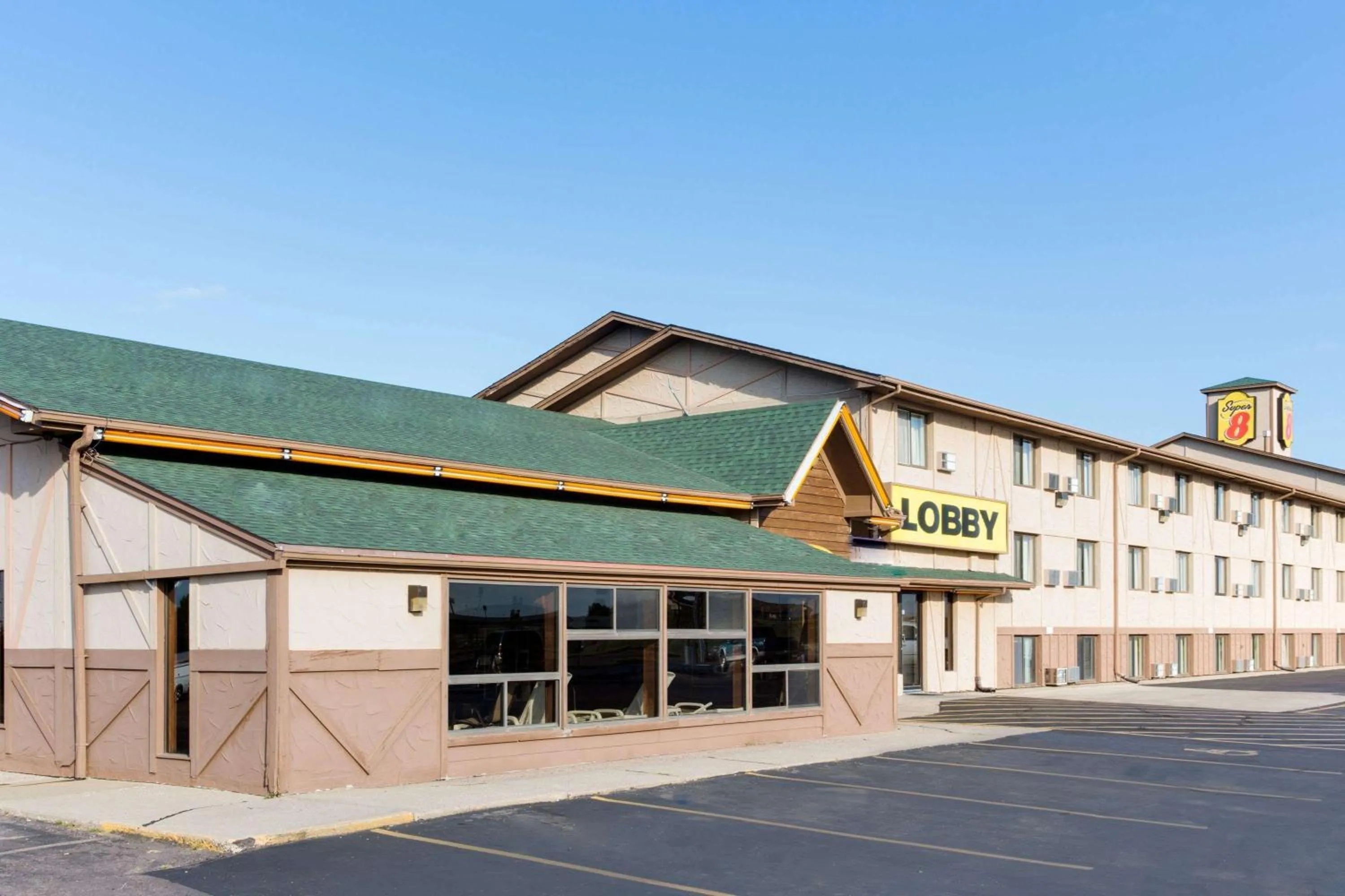 Property building in Super 8 by Wyndham Mitchell