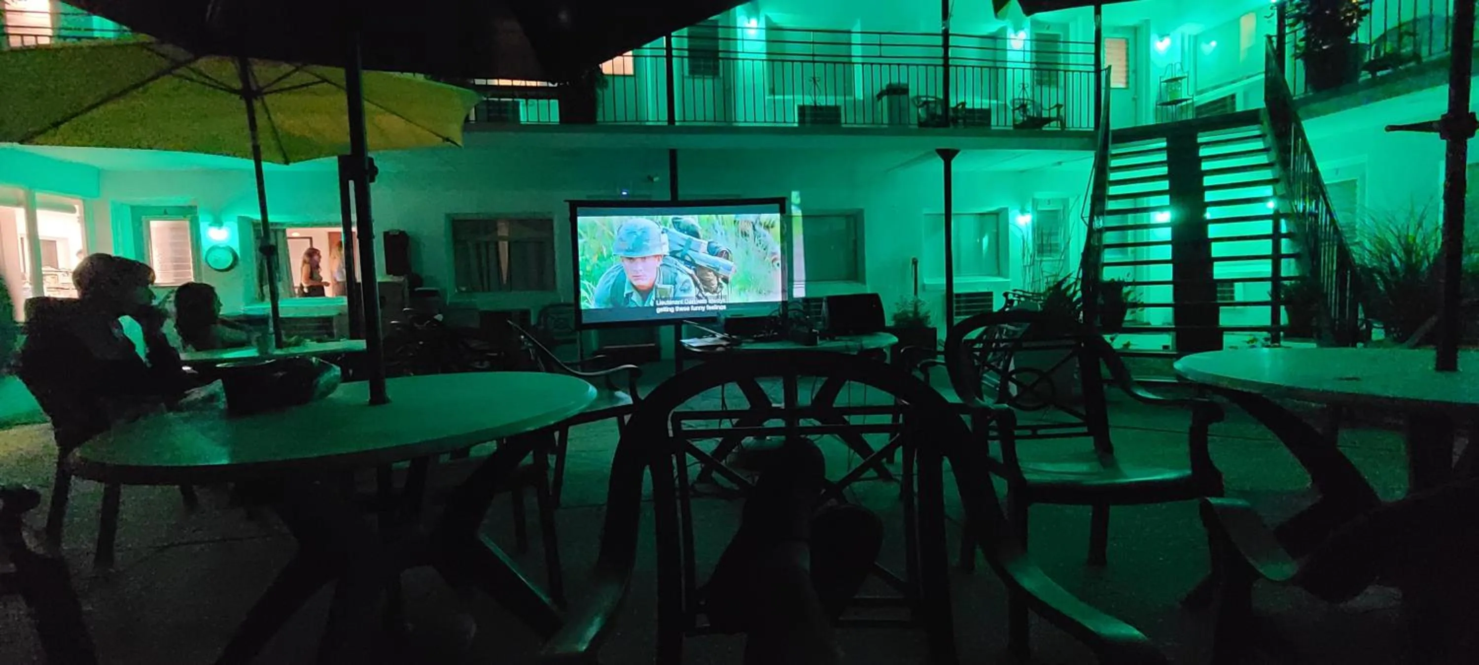 Patio in Hotel on Magnolia East 'HOME'