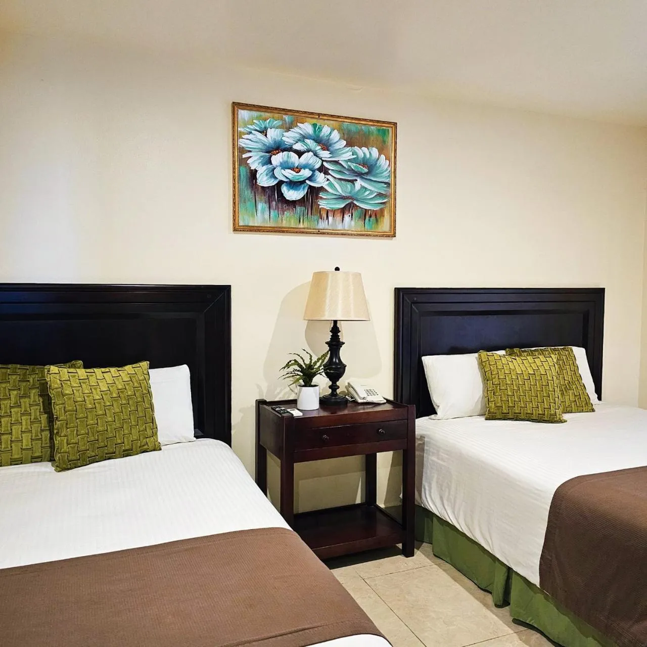 Property building, Bed in Hotel Partenon Beach