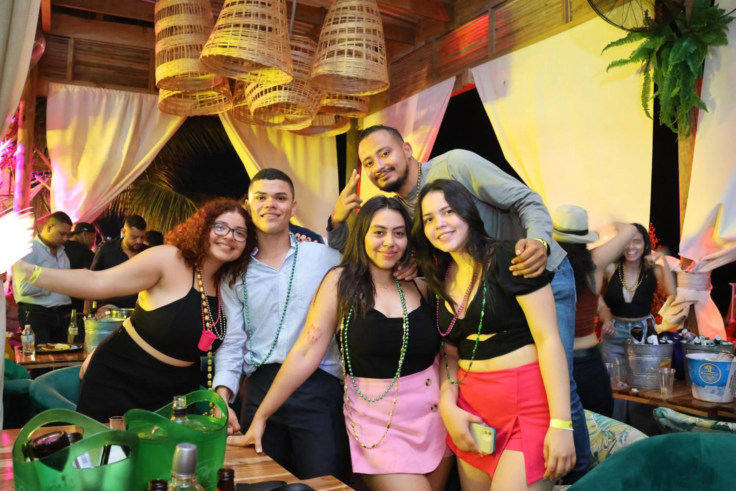 People in Hotel Partenon Beach