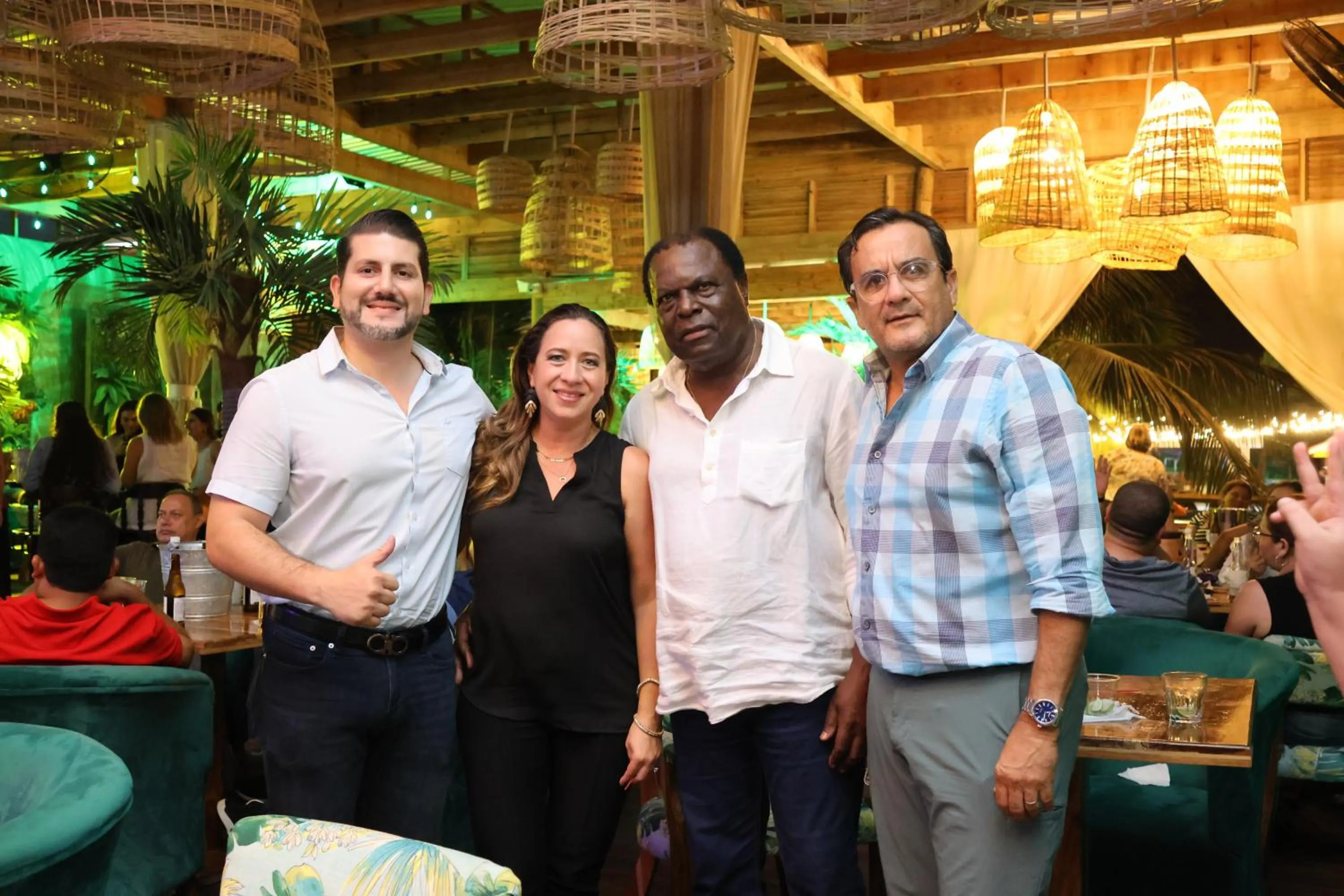 People in Hotel Partenon Beach