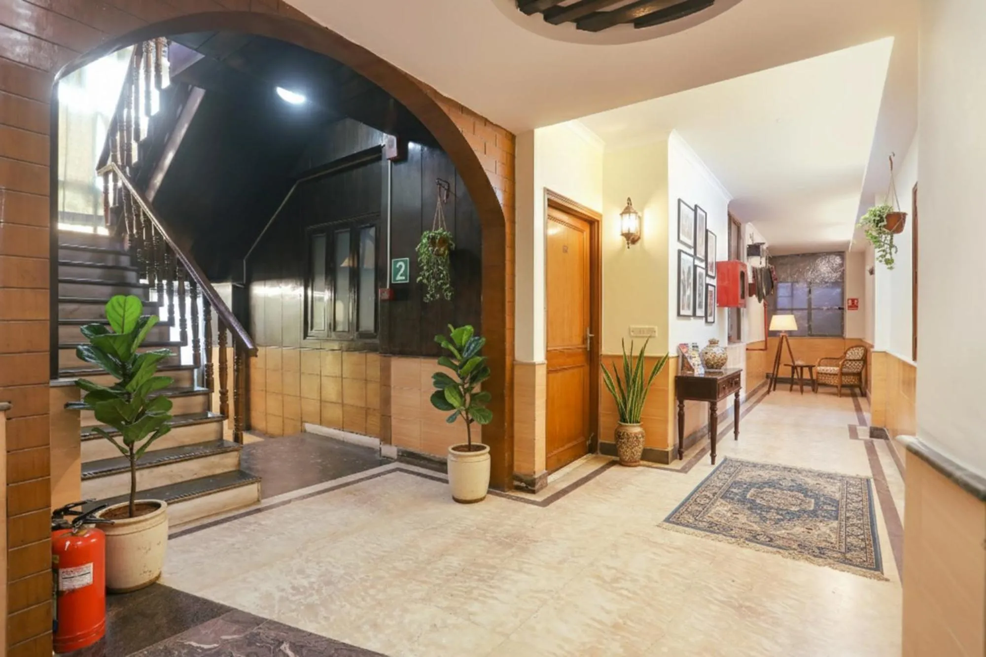 Lobby or reception in Via Rajdeep Palace