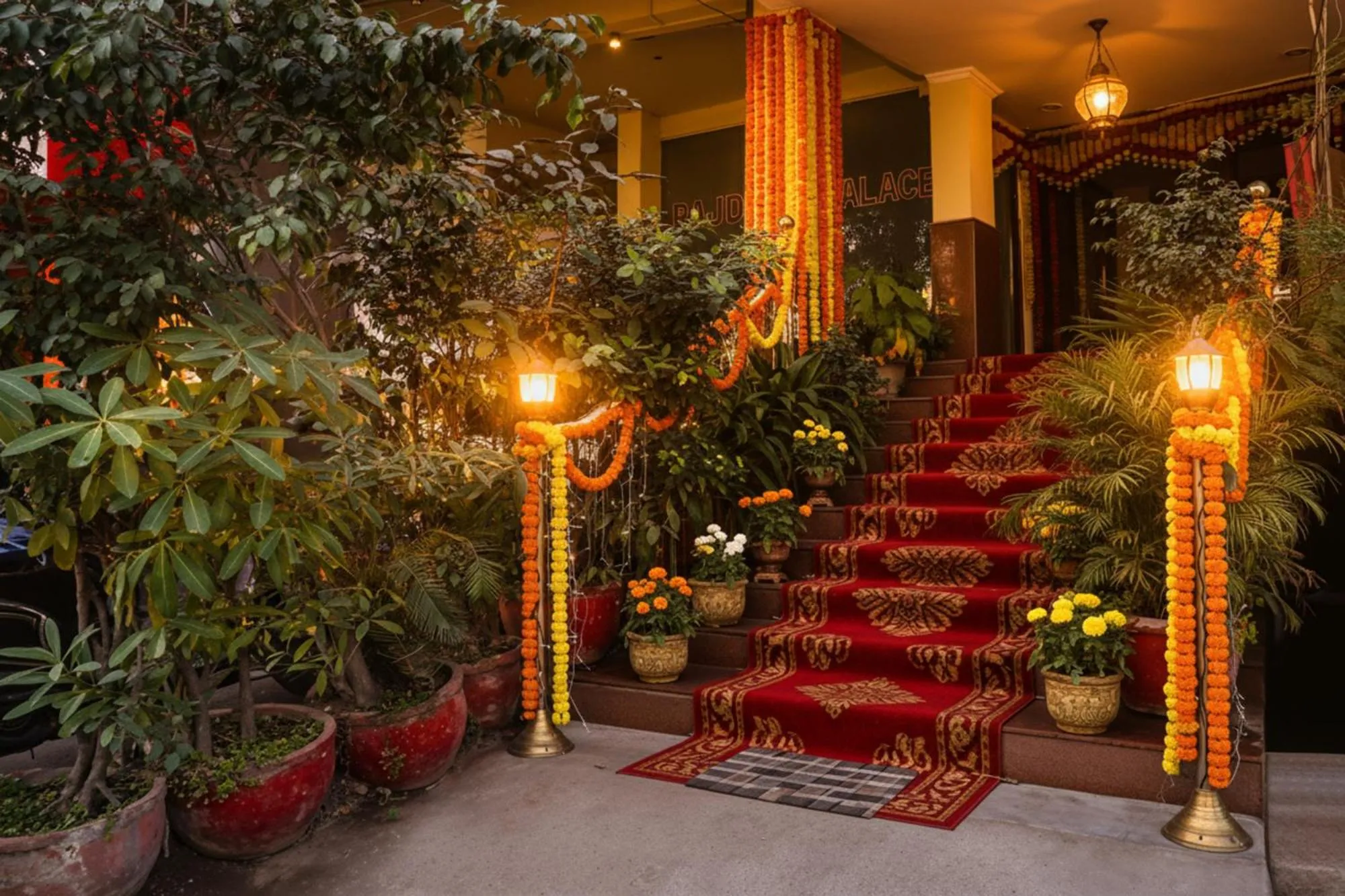 Facade/entrance in Via Rajdeep Palace