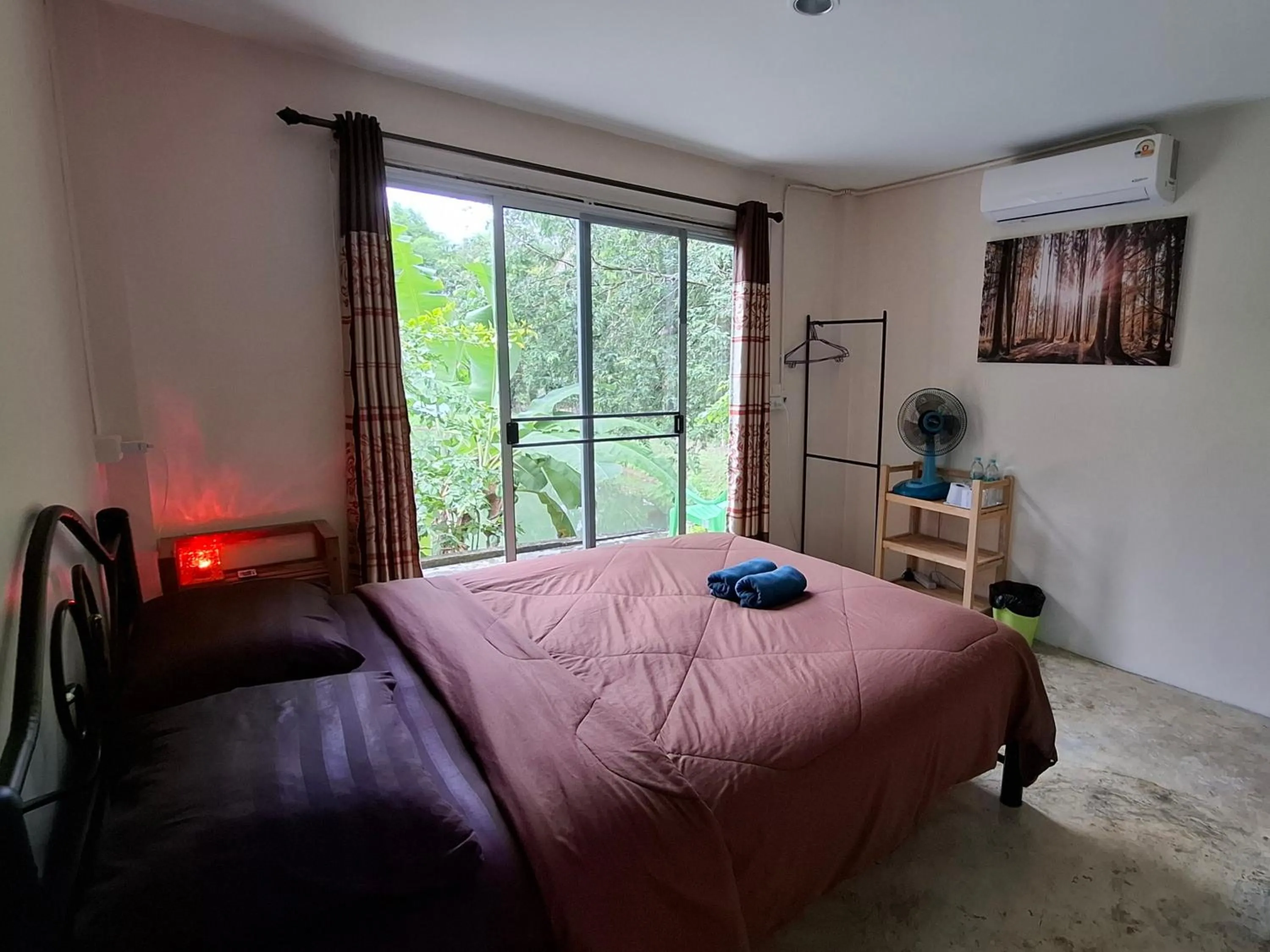 Bedroom, Bed in Oasis Pai Resort