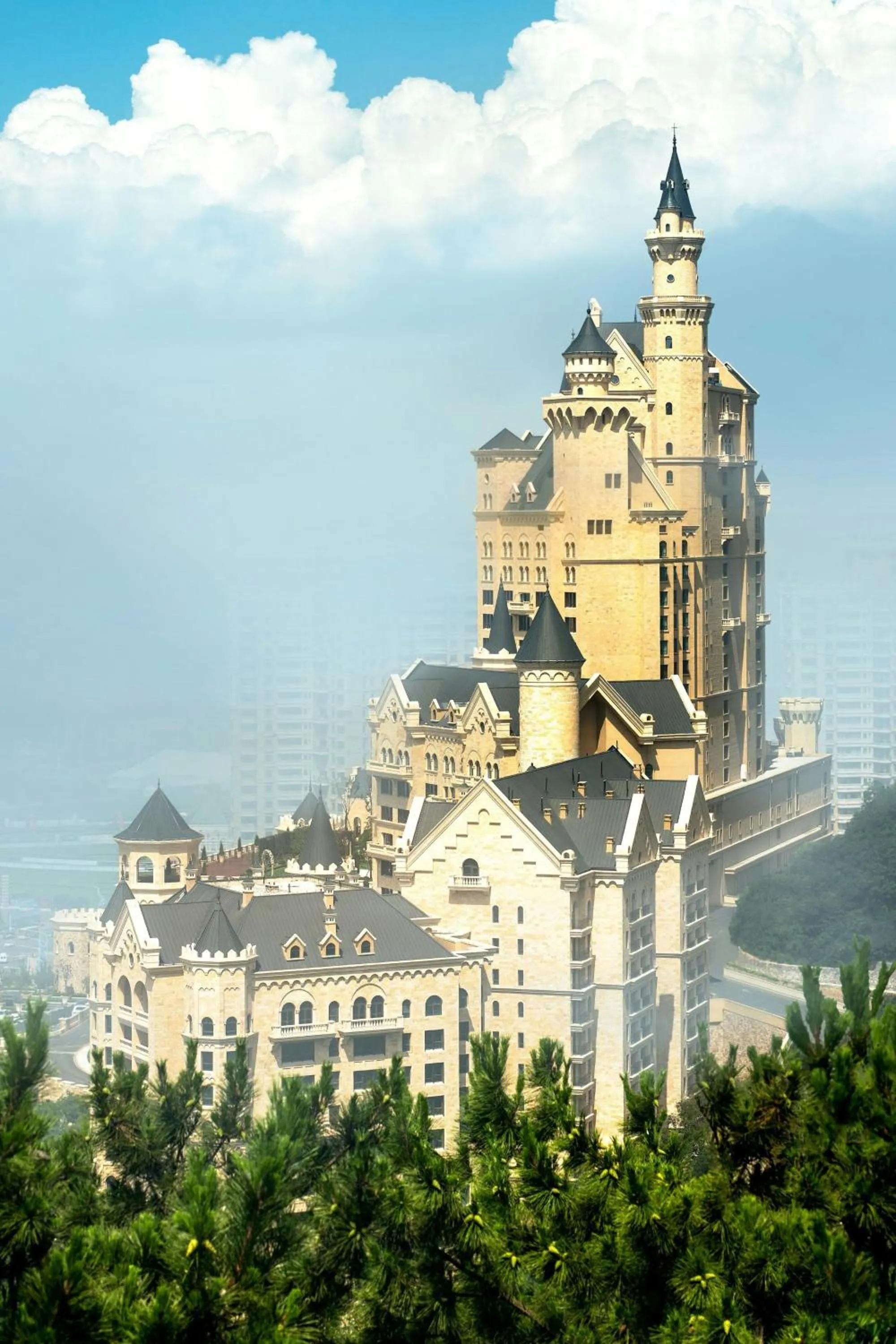Property building in The Castle Hotel, a Luxury Collection Hotel, Dalian