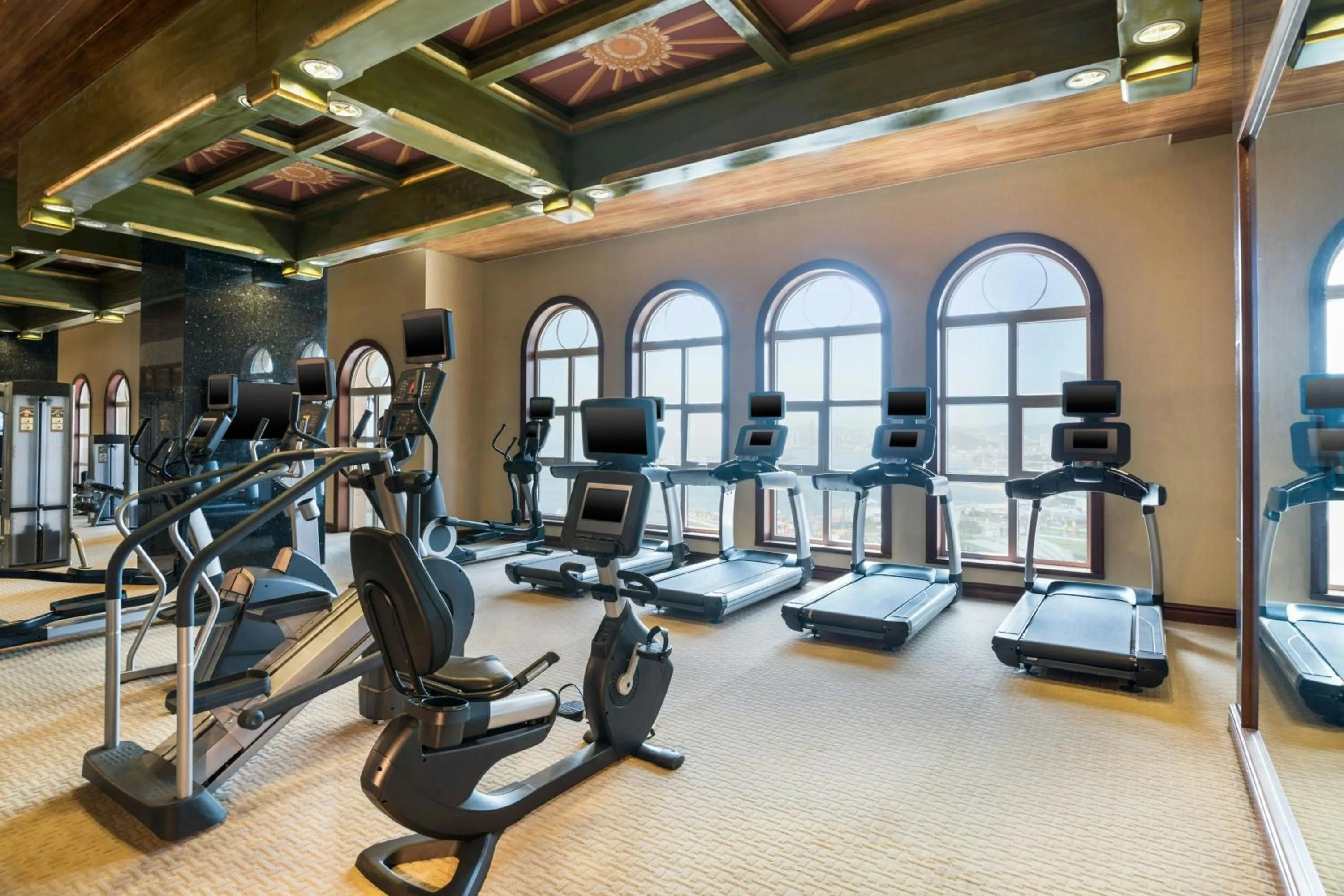 Fitness centre/facilities in The Castle Hotel, a Luxury Collection Hotel, Dalian
