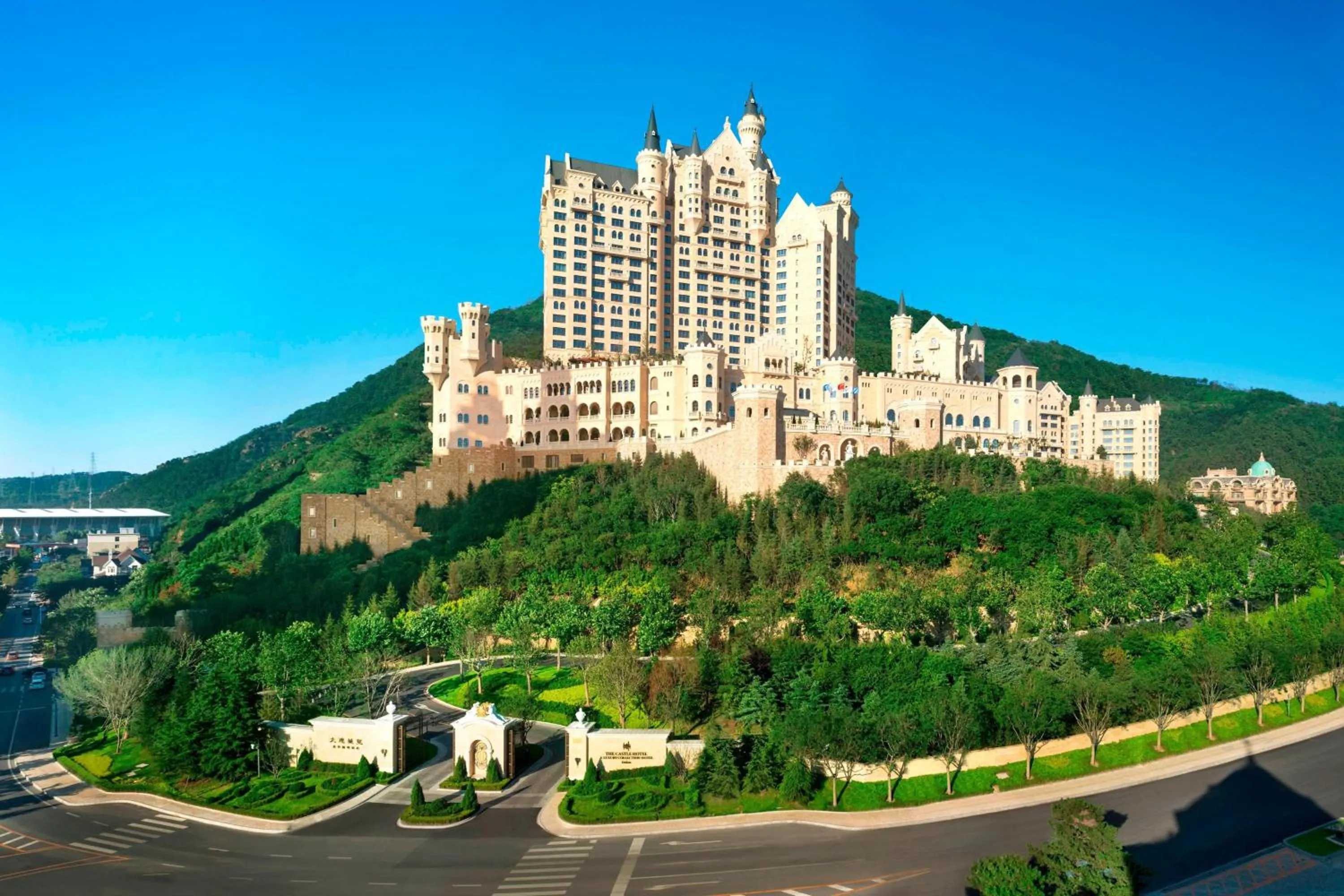 Property building in The Castle Hotel, a Luxury Collection Hotel, Dalian
