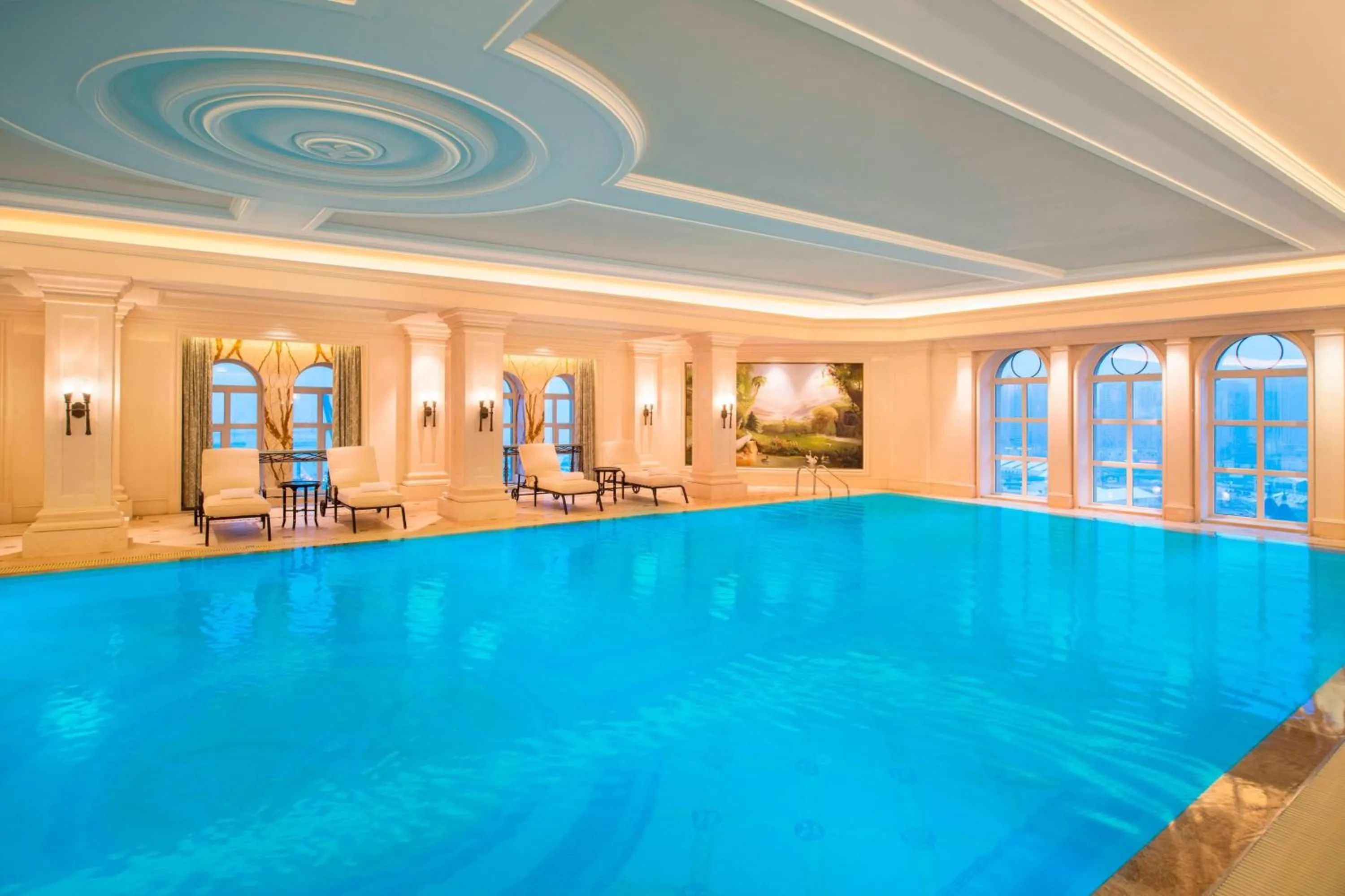 Swimming pool in The Castle Hotel, a Luxury Collection Hotel, Dalian
