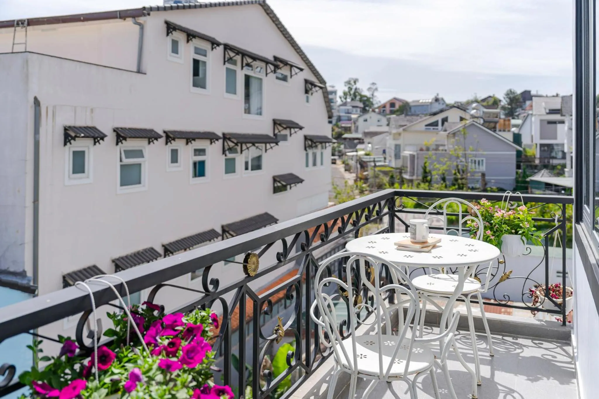 Balcony/Terrace in Kim Little Hotel Dalat