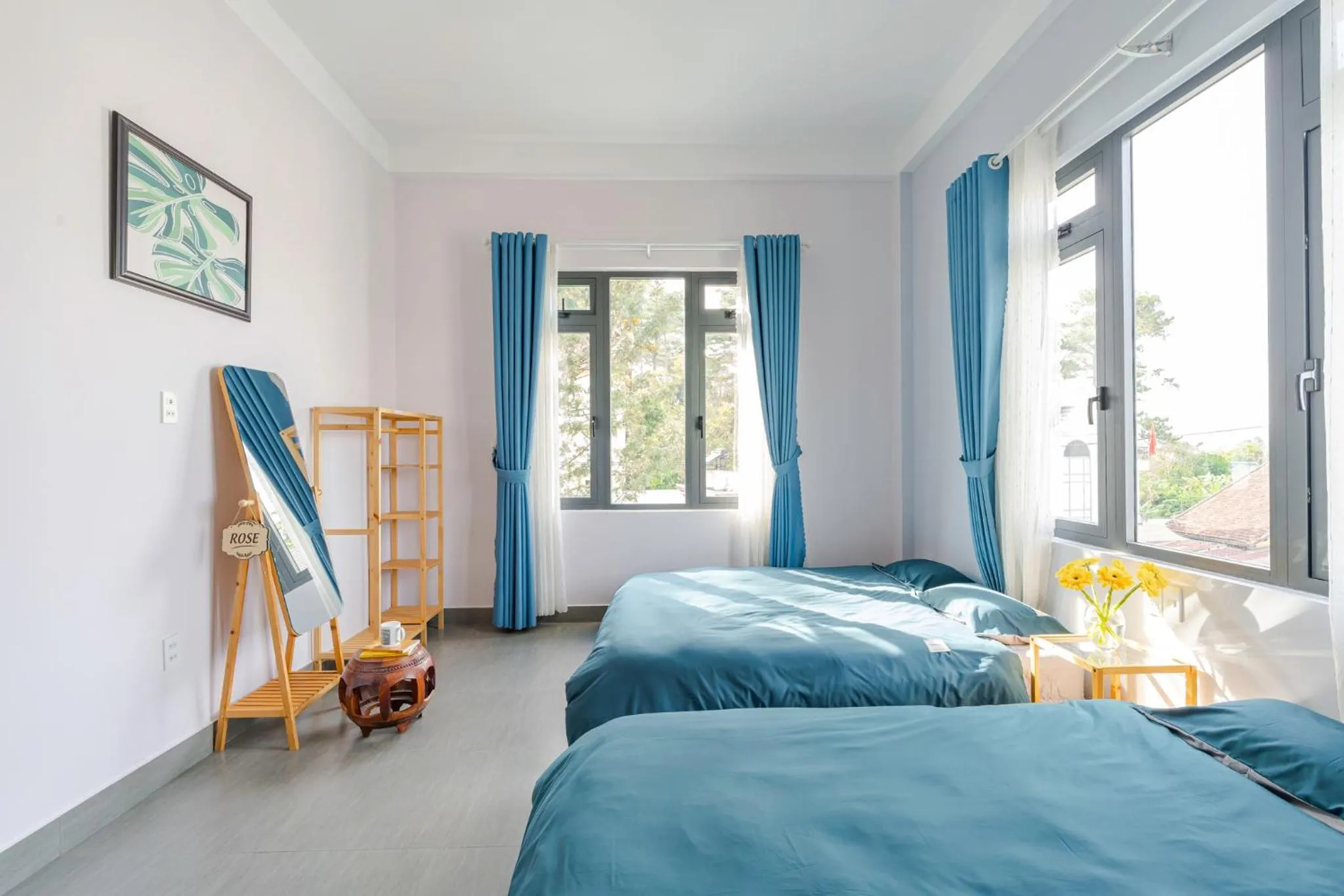 Bed in Kim Little Hotel Dalat