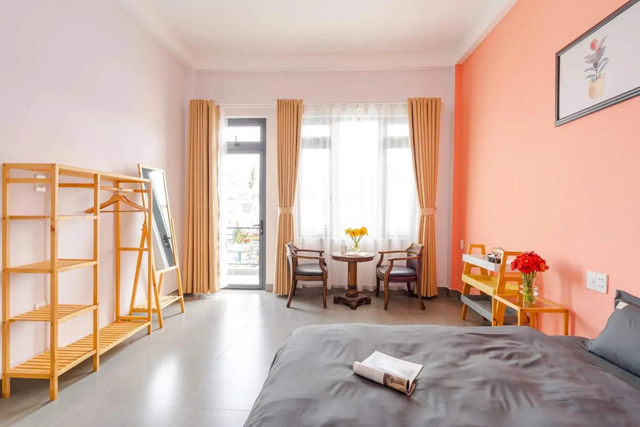 Bed in Kim Little Hotel Dalat Bed in Kim Little Hotel Dalat