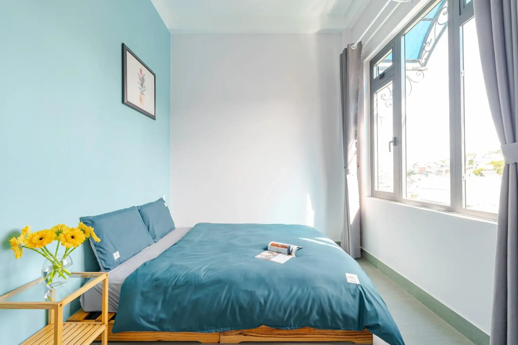 Bed in Kim Little Hotel Dalat Bed in Kim Little Hotel Dalat