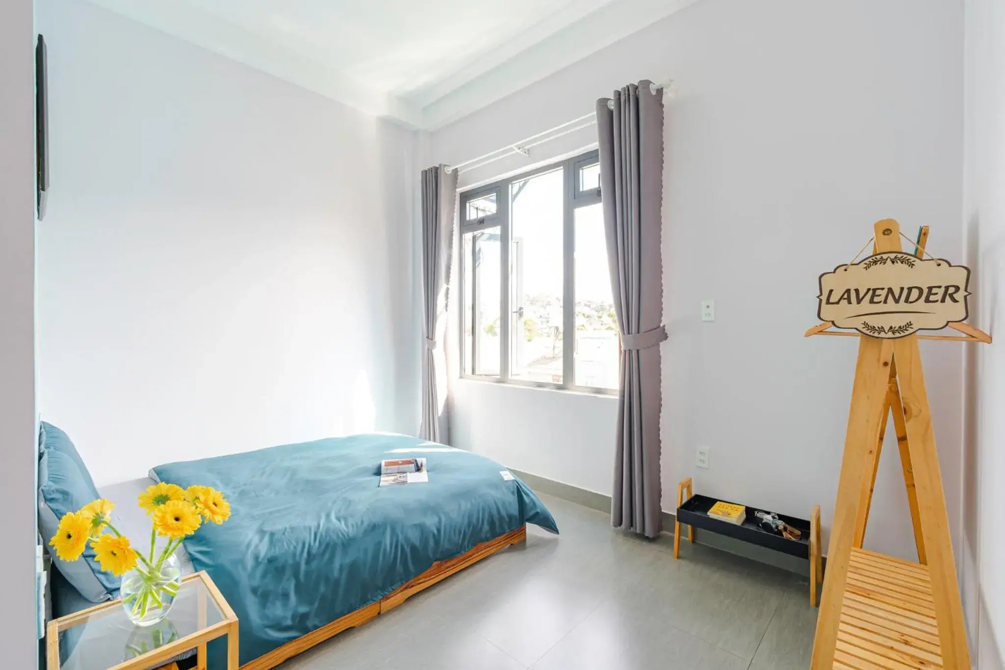 Bed in Kim Little Hotel Dalat Bed in Kim Little Hotel Dalat