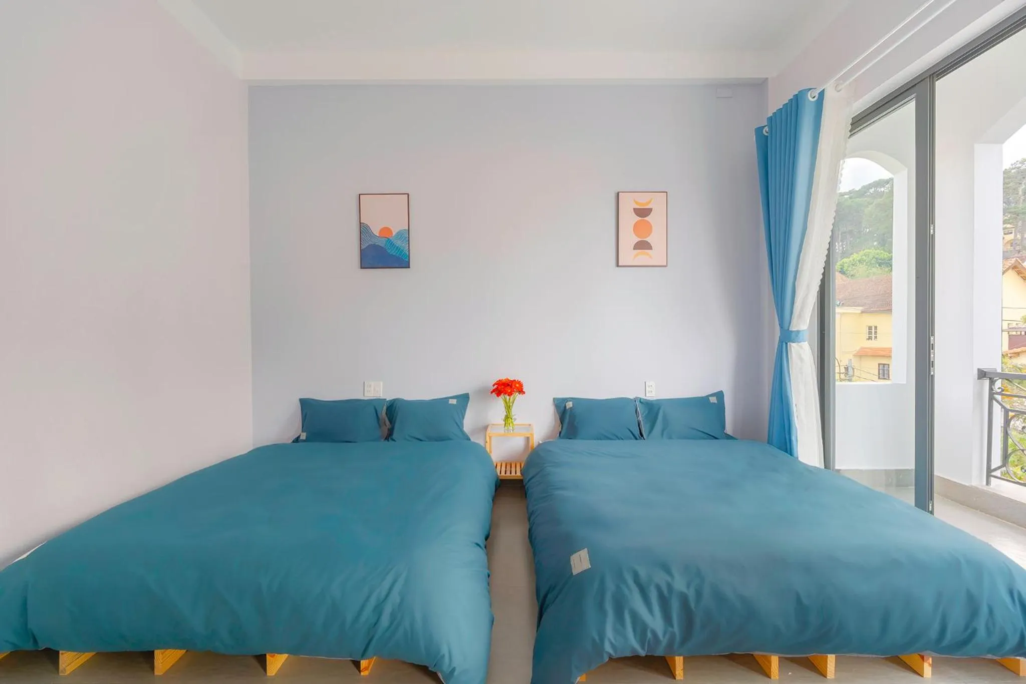 Bed in Kim Little Hotel Dalat