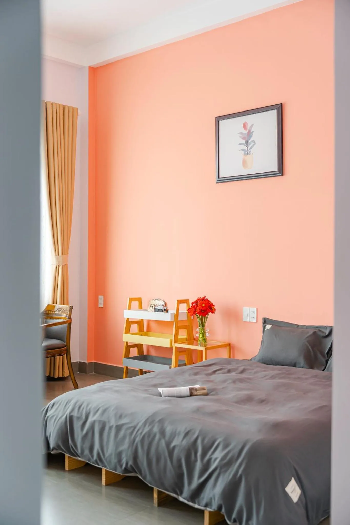 Area and facilities, Bed in Kim Little Hotel Dalat