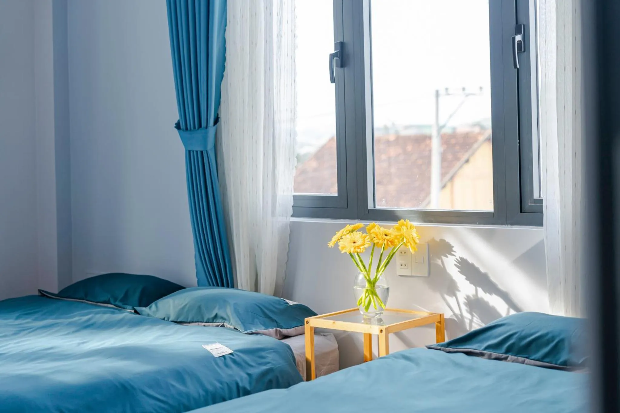 Decorative detail, Bed in Kim Little Hotel Dalat