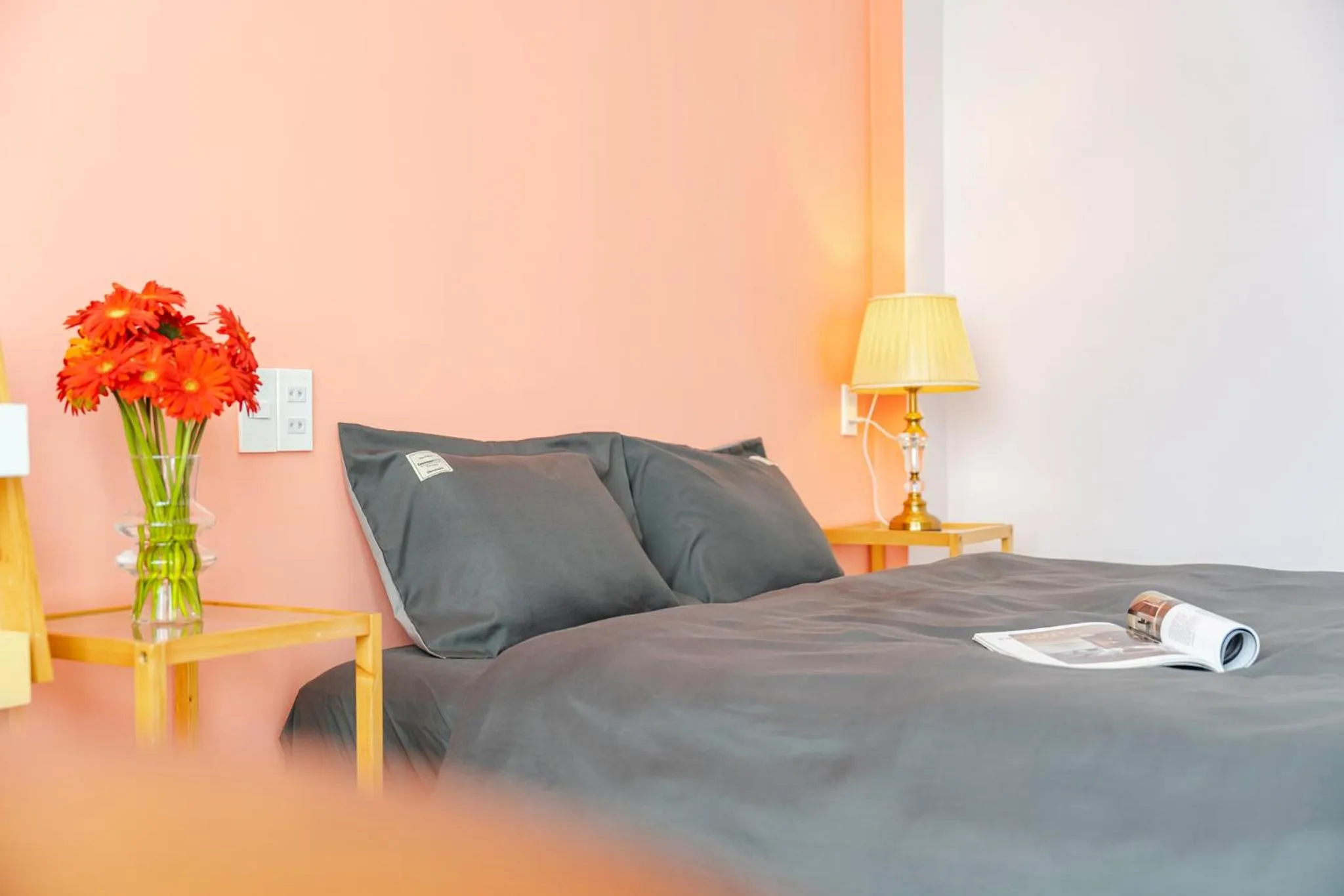 Bed in Kim Little Hotel Dalat