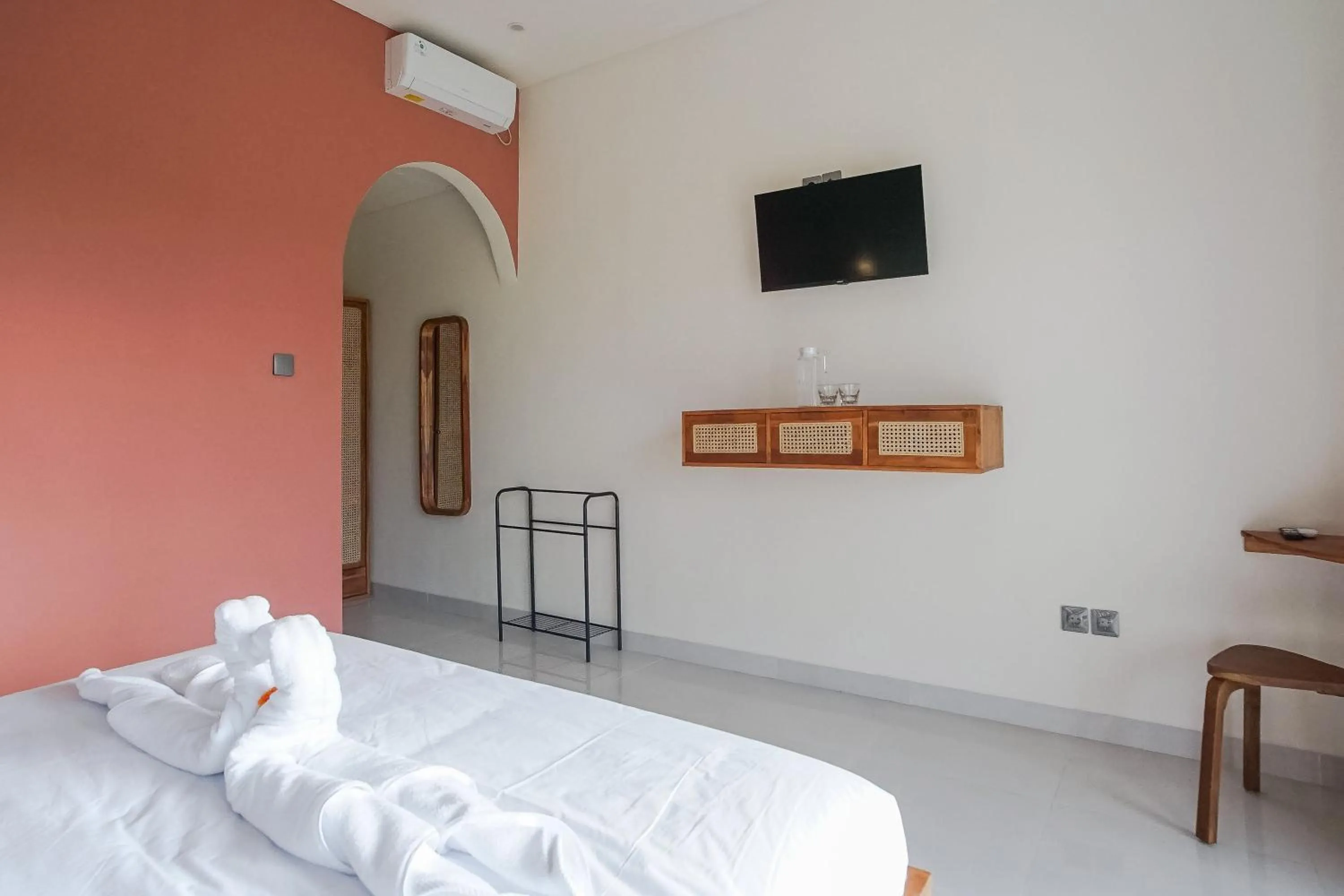 Bedroom, Bed in Kerti Suite