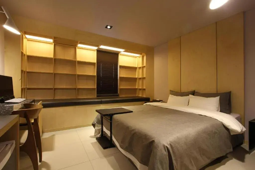 Bed in Boutique Hotel K-Oido Bed in Boutique Hotel K-Oido