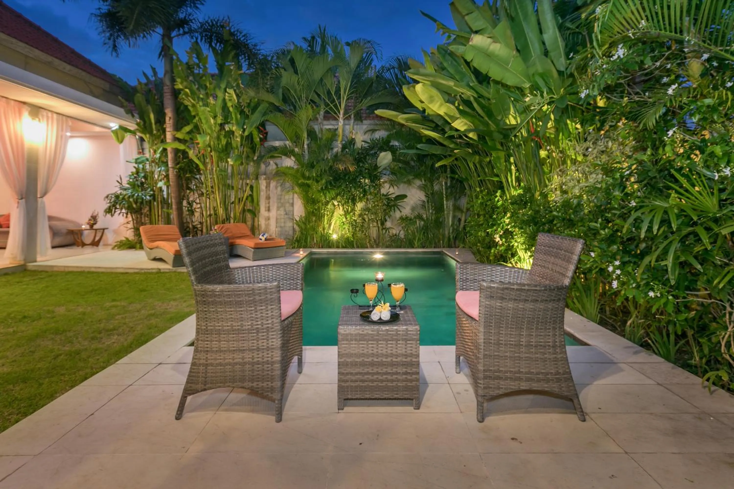 Night in Villa Briana Seminyak by Villas R Us