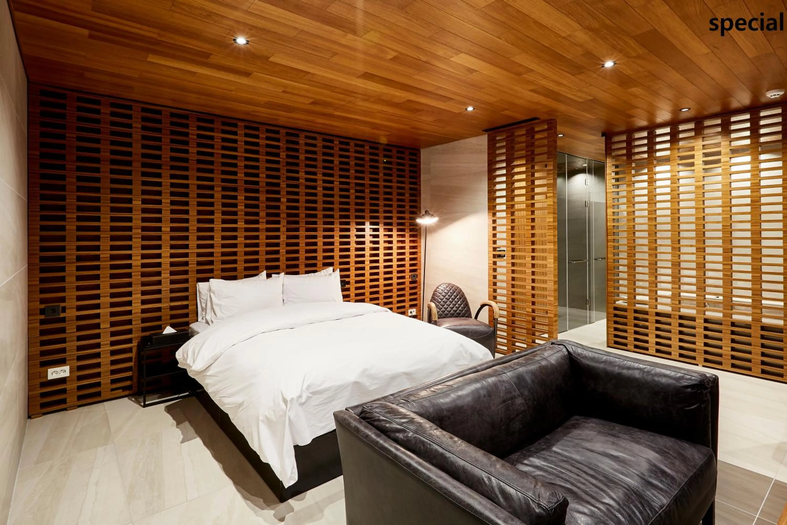 Bed in Hotel The Artist Yeoksam