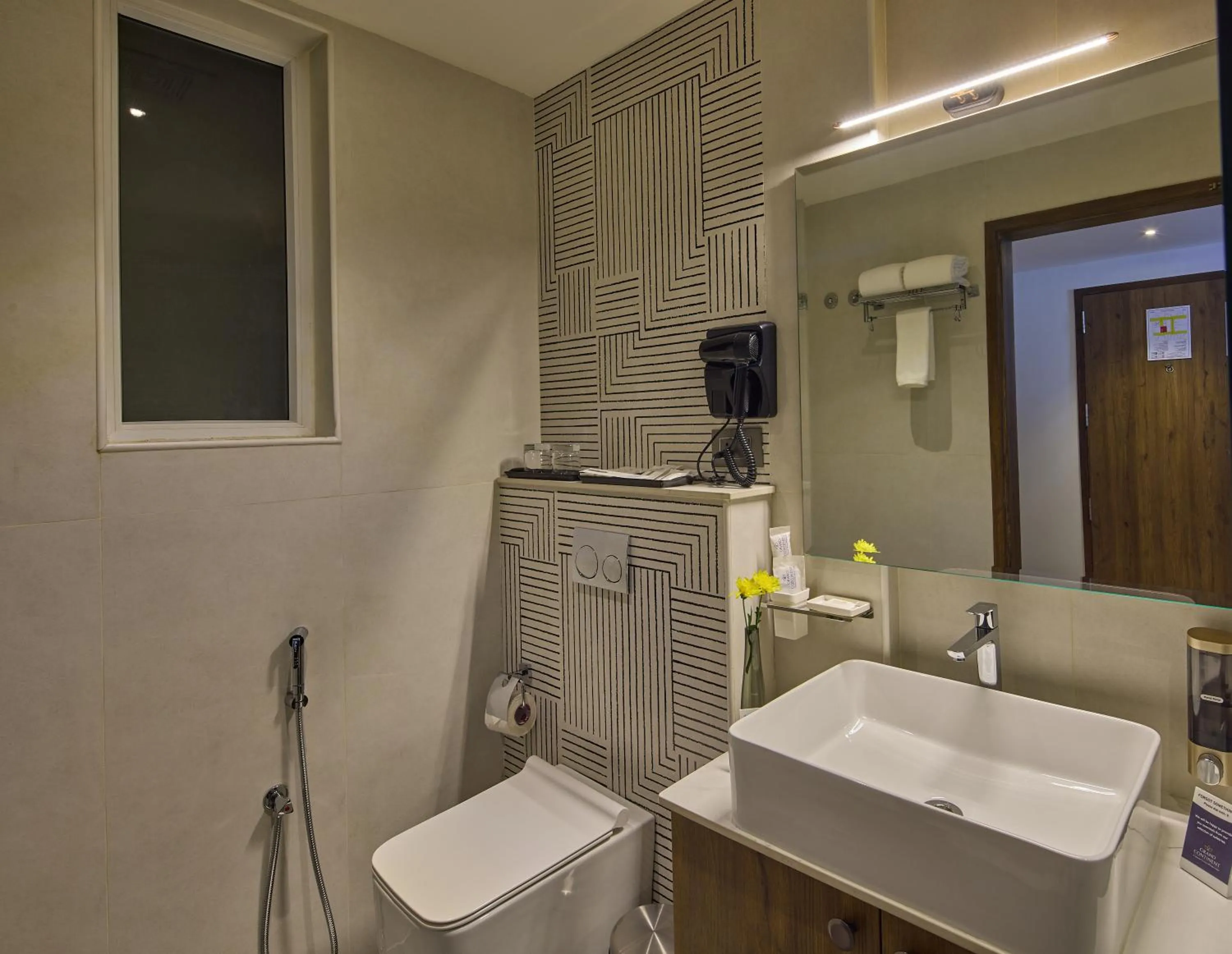 Bathroom in Grand Continent Hebbal A Sarovar Portico Affiliate Hotel