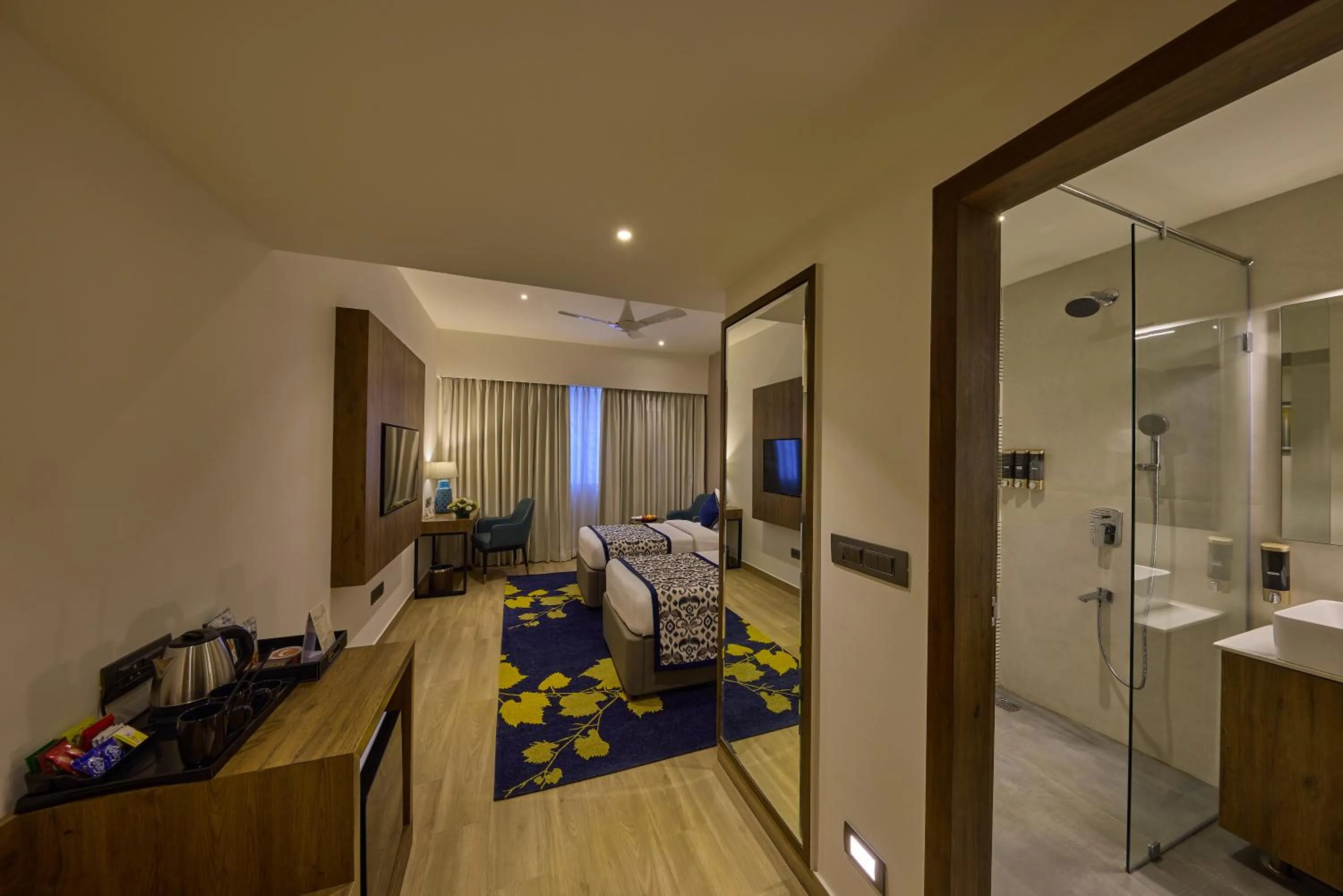 Bedroom, Bed in Grand Continent Hebbal A Sarovar Portico Affiliate Hotel