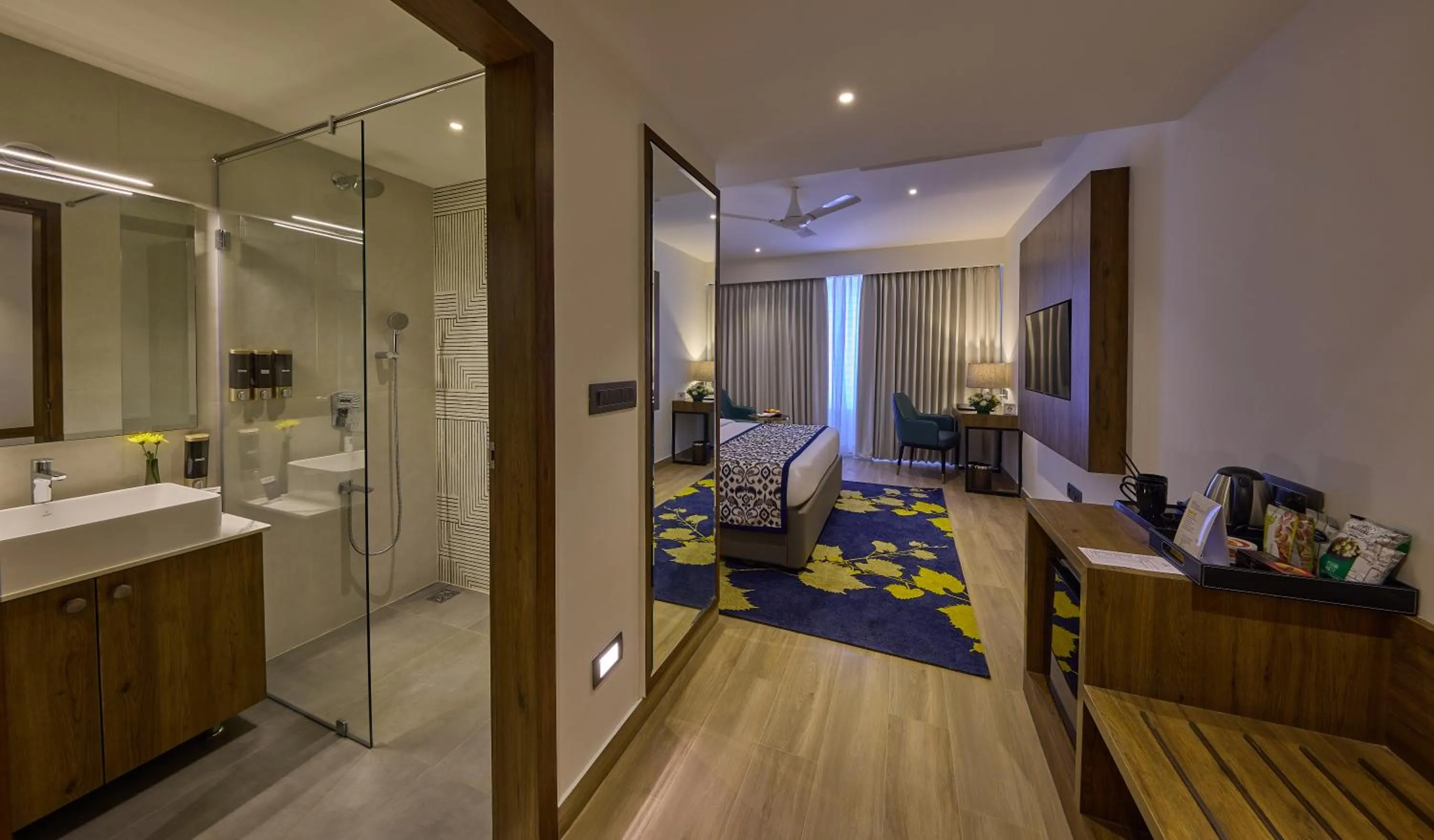 Bathroom in Grand Continent Hebbal A Sarovar Portico Affiliate Hotel