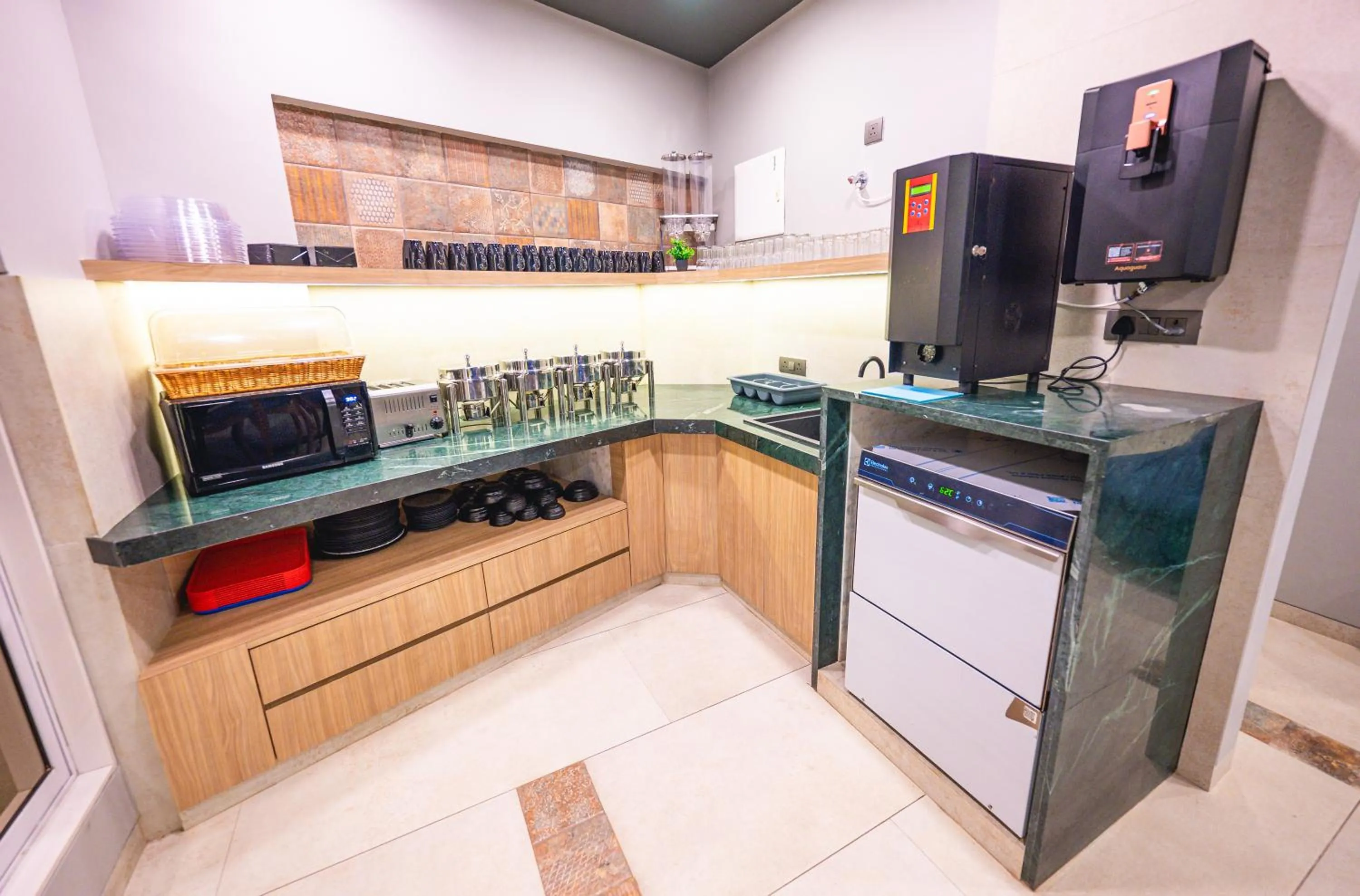 Kitchen or kitchenette in Indie Stays Studios, Chembur