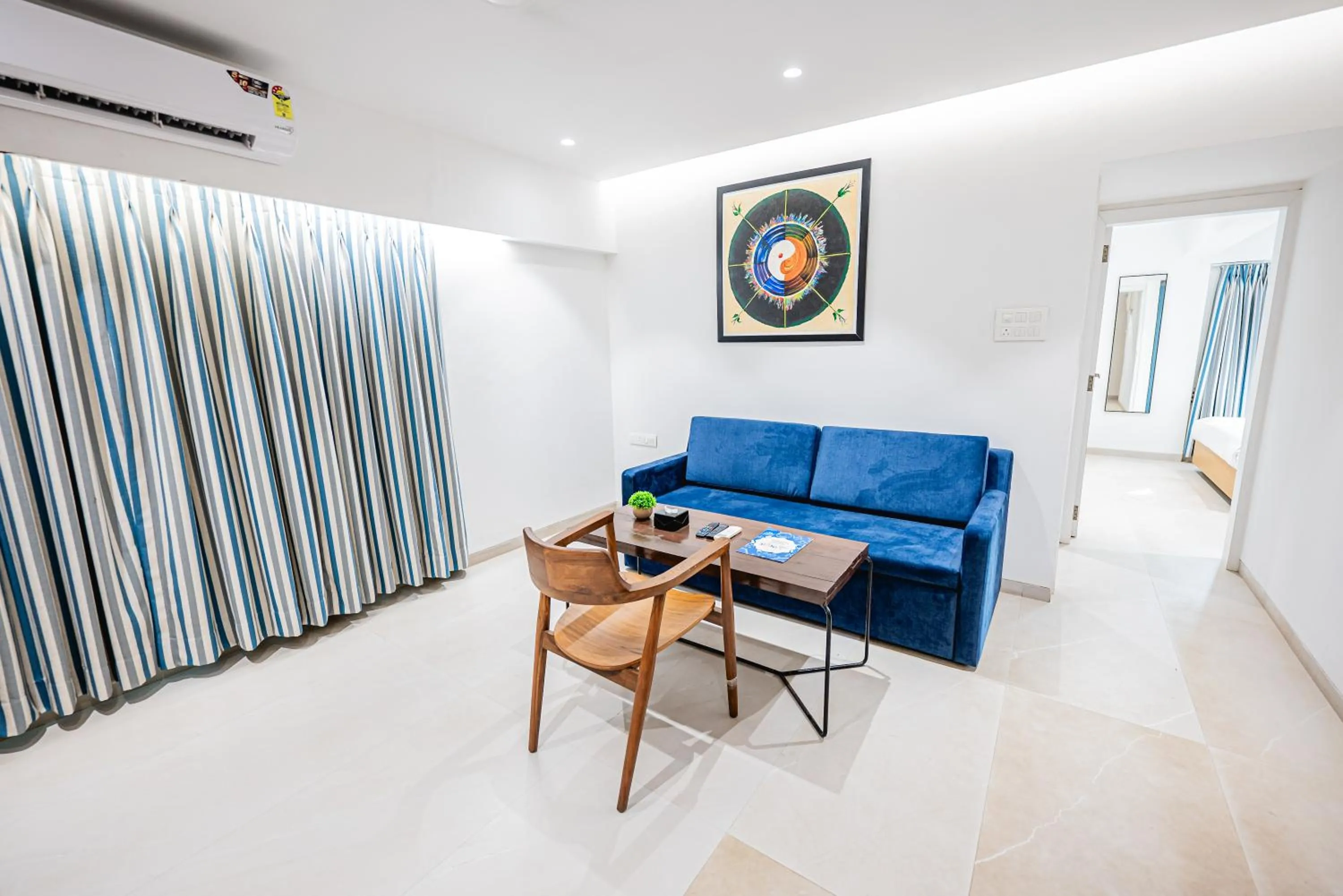 Living room in Indie Stays Studios, Chembur