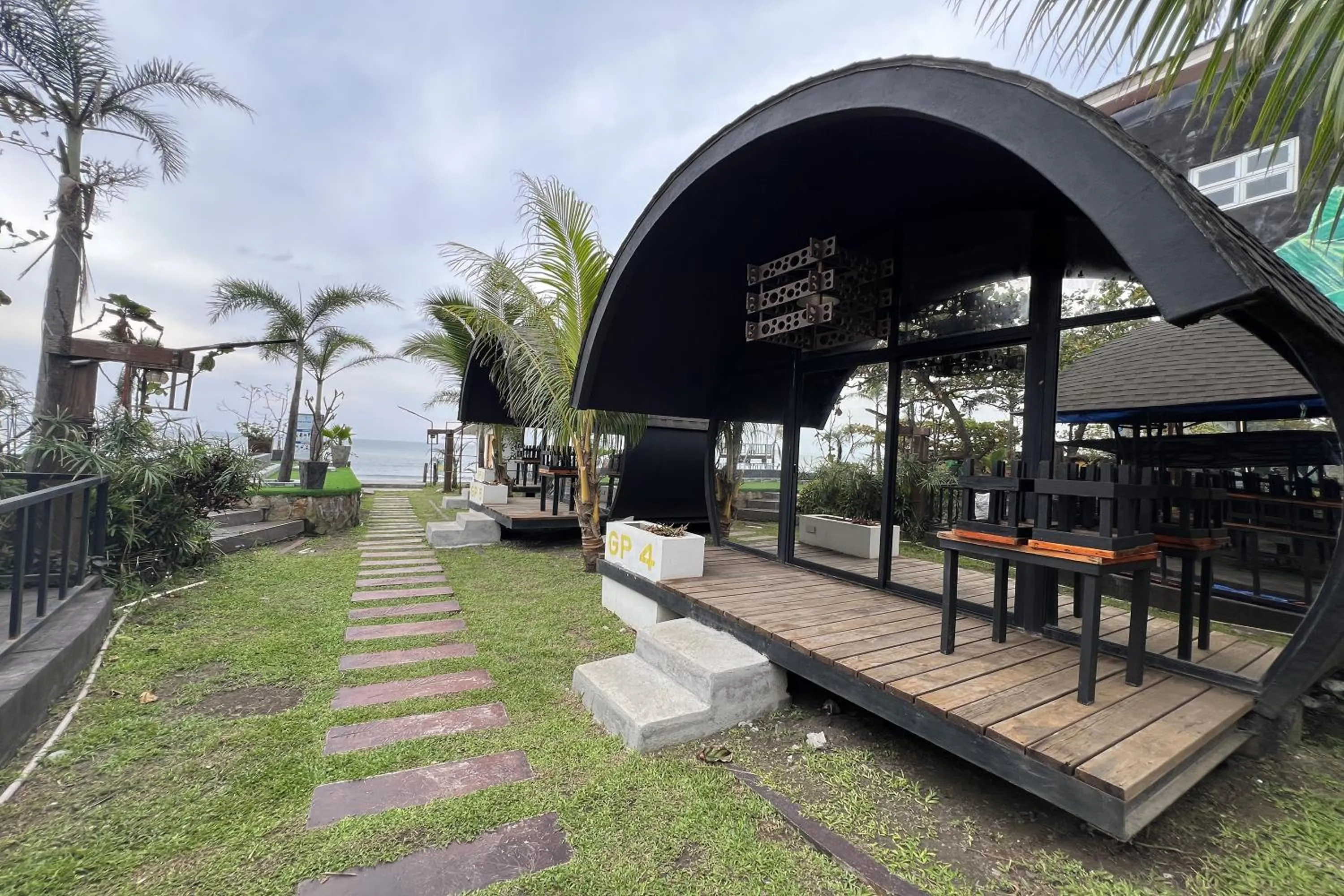 Property building in Funtasea Hotel and Beach Resort