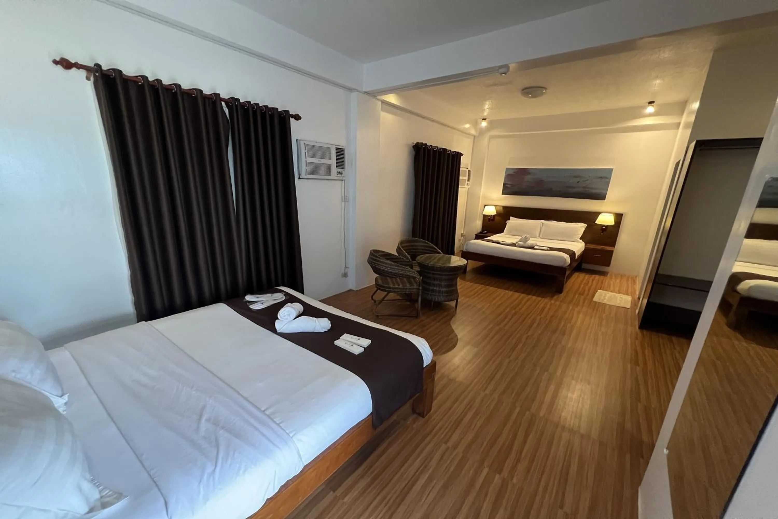 Photo of the whole room, Bed in Funtasea Hotel and Beach Resort