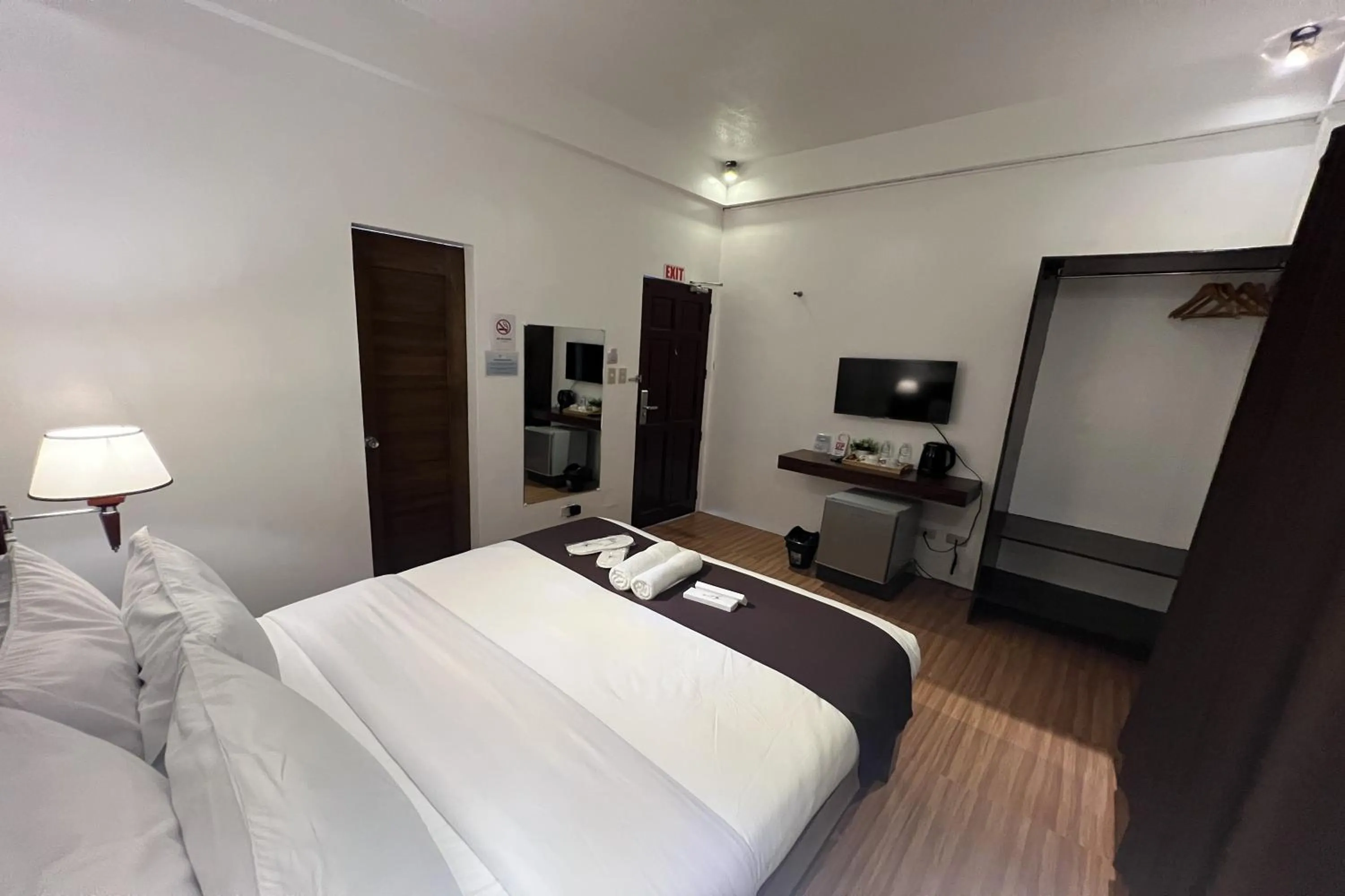 Bed in Funtasea Hotel and Beach Resort