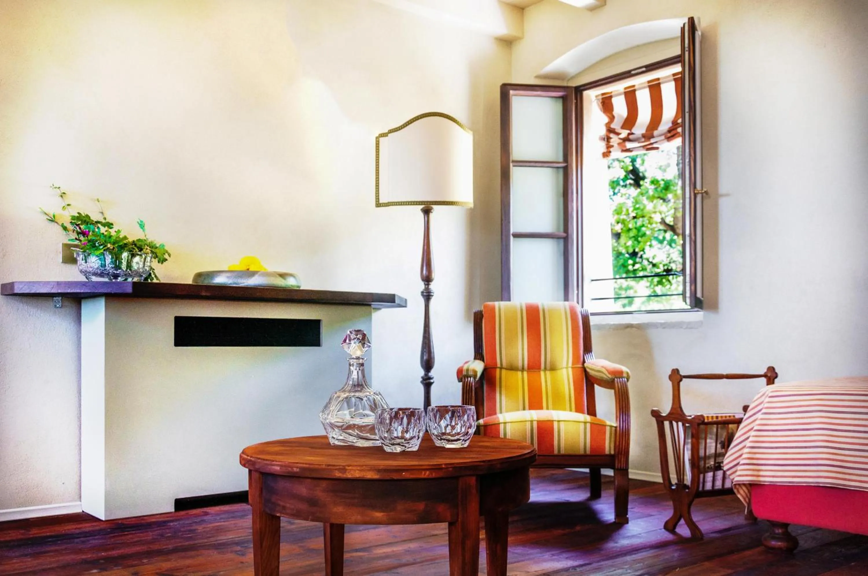 Seating area in Prati Palai