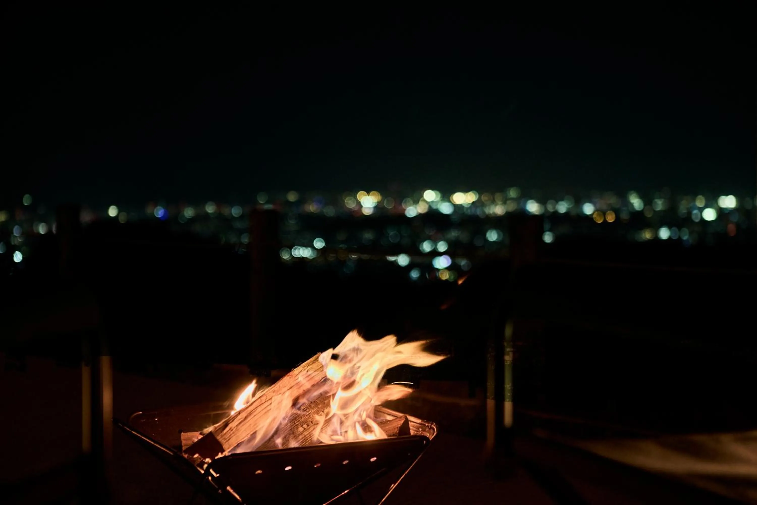 View (from property/room) in Snow Peak YAKEI SUITE ABURAYAMA FUKUOKA