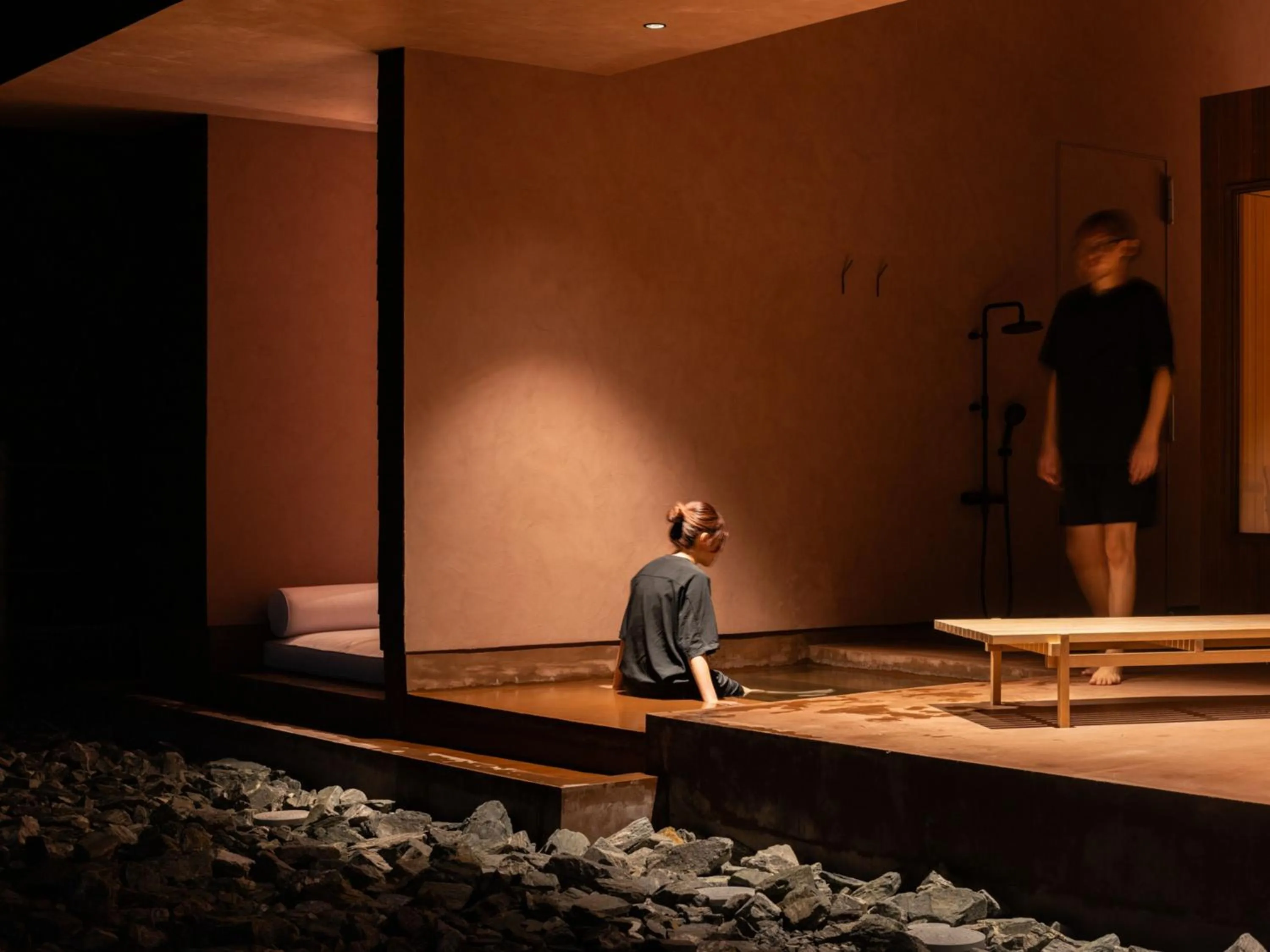 Photo of the whole room in Snow Peak YAKEI SUITE ABURAYAMA FUKUOKA