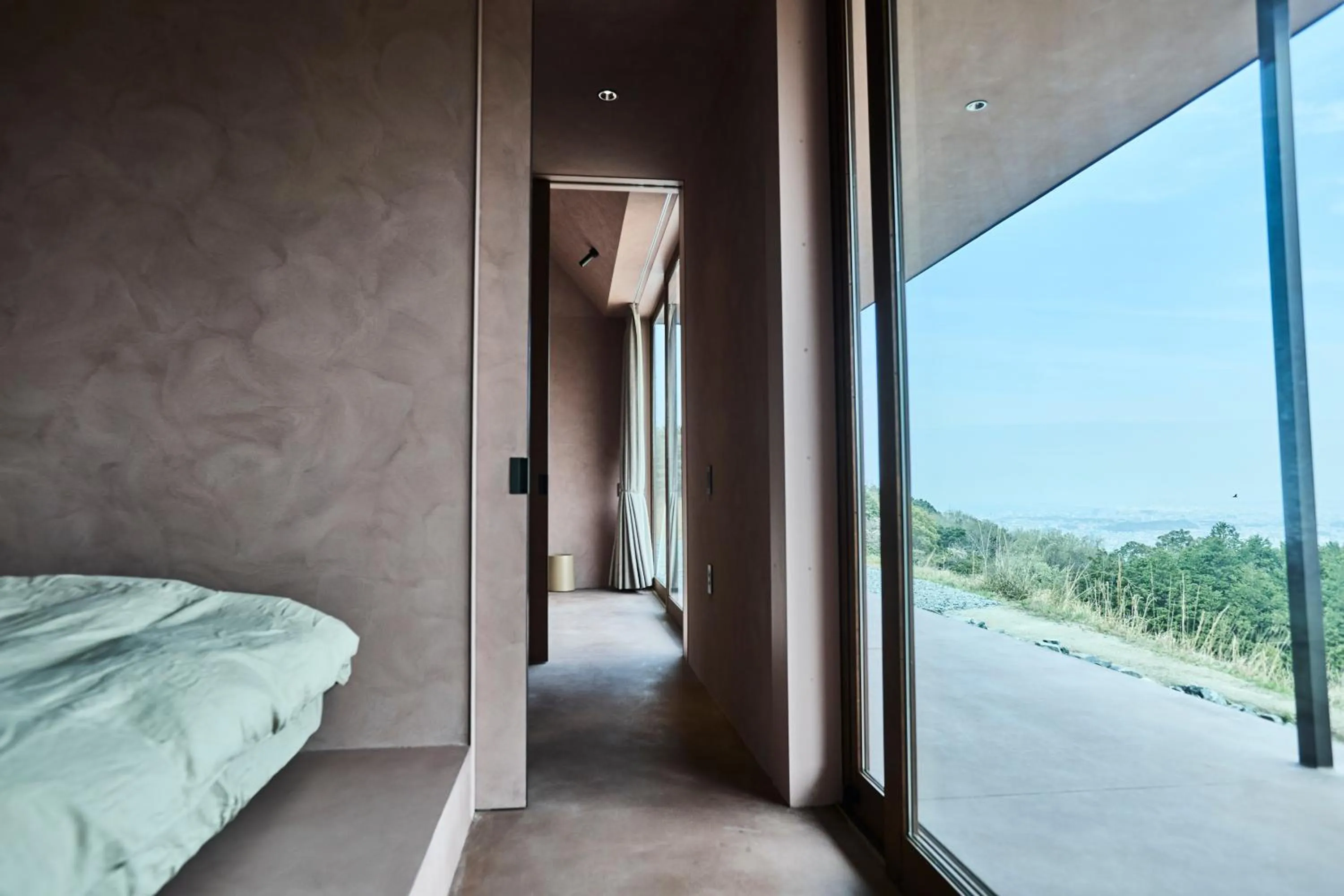 Bedroom, Bed in Snow Peak YAKEI SUITE ABURAYAMA FUKUOKA