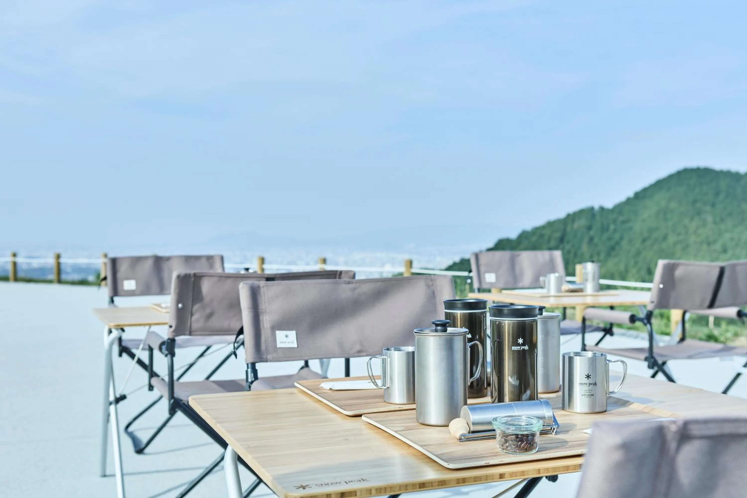 Area and facilities in Snow Peak YAKEI SUITE ABURAYAMA FUKUOKA