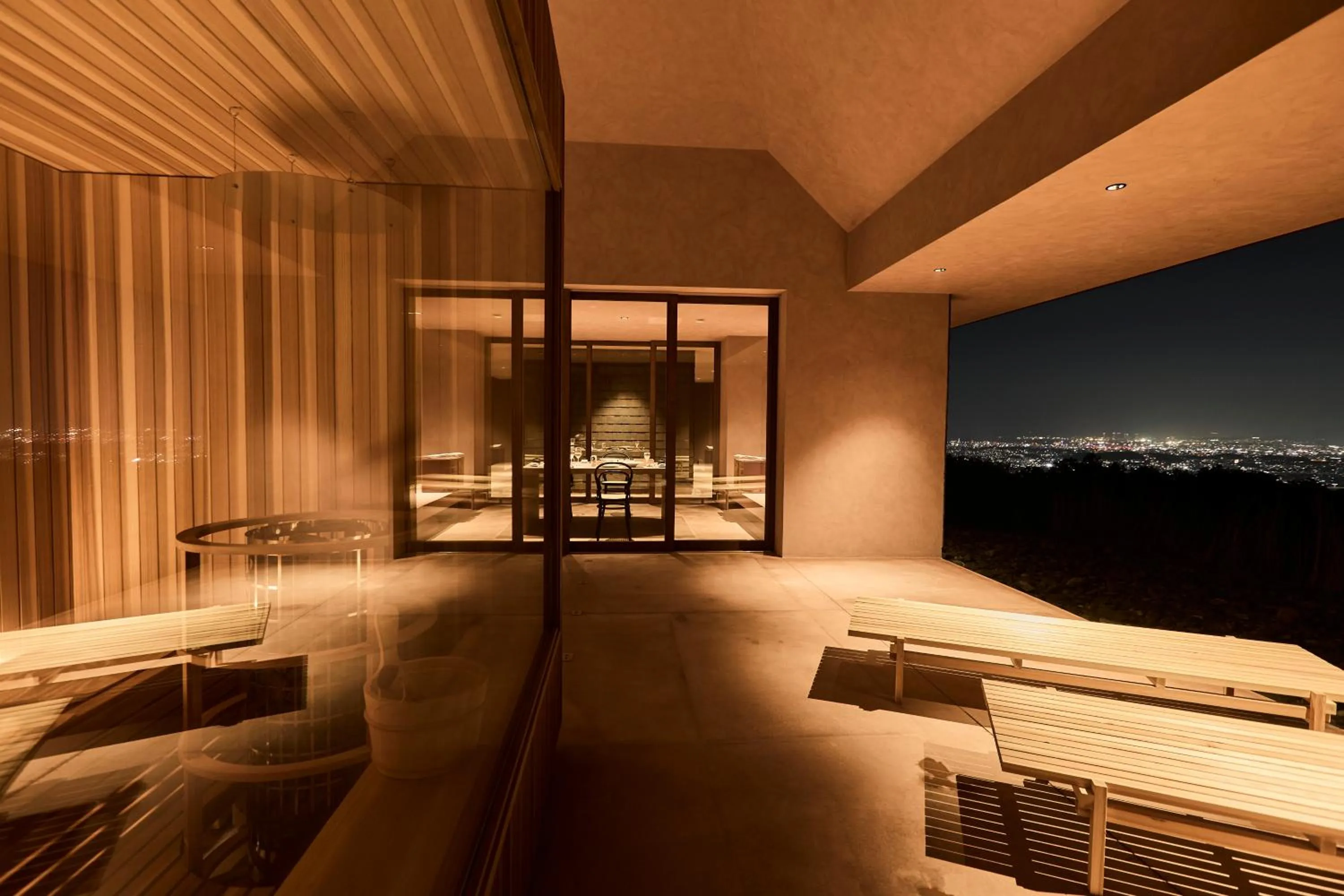 View (from property/room) in Snow Peak YAKEI SUITE ABURAYAMA FUKUOKA