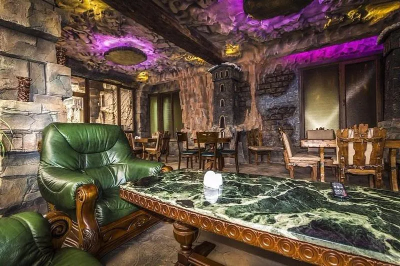 Seating area in Lux Palace Hotel