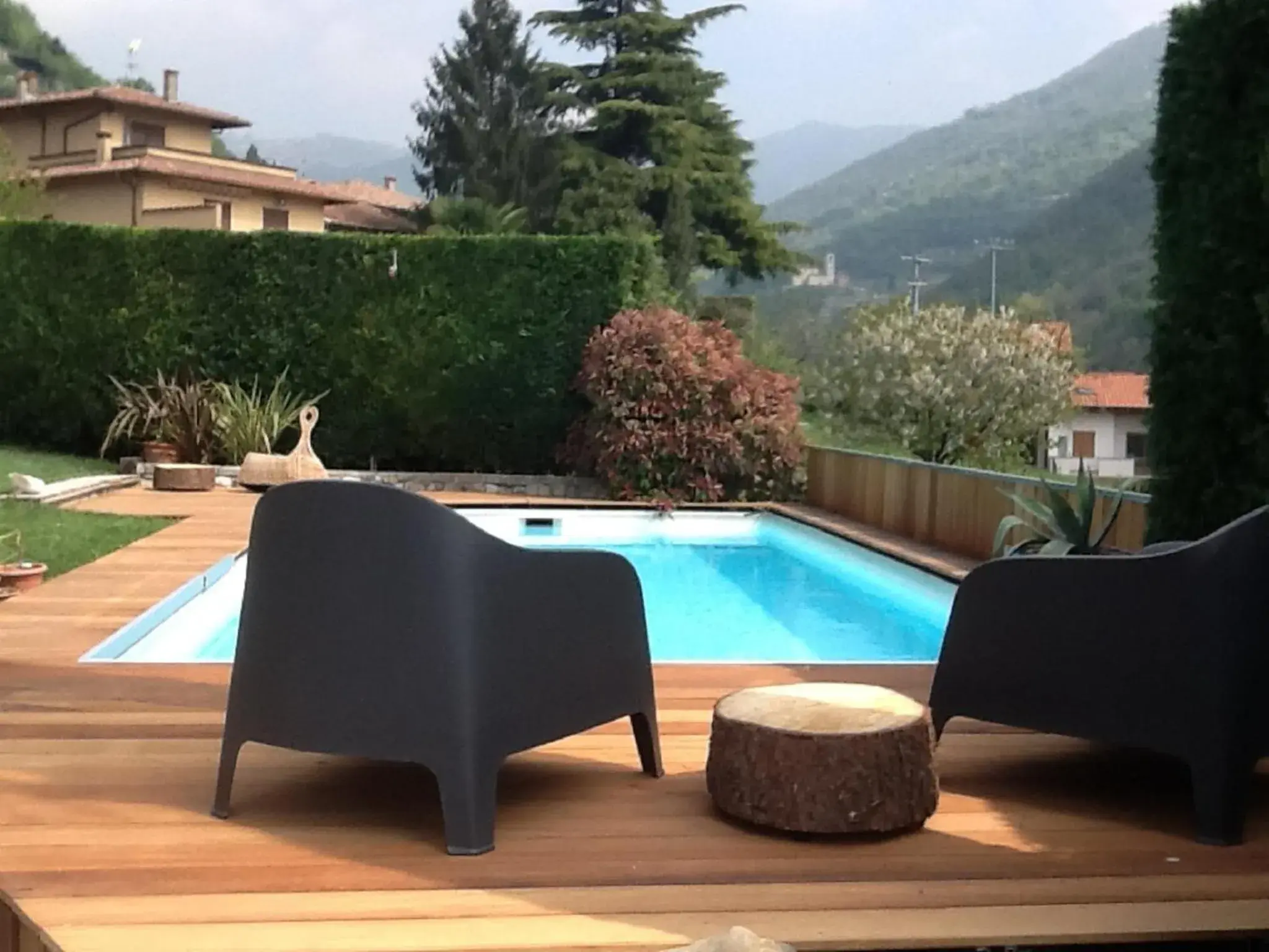 Pool view in Bed and Breakfast Casa del Nonno Pool view in Bed and Breakfast Casa del Nonno