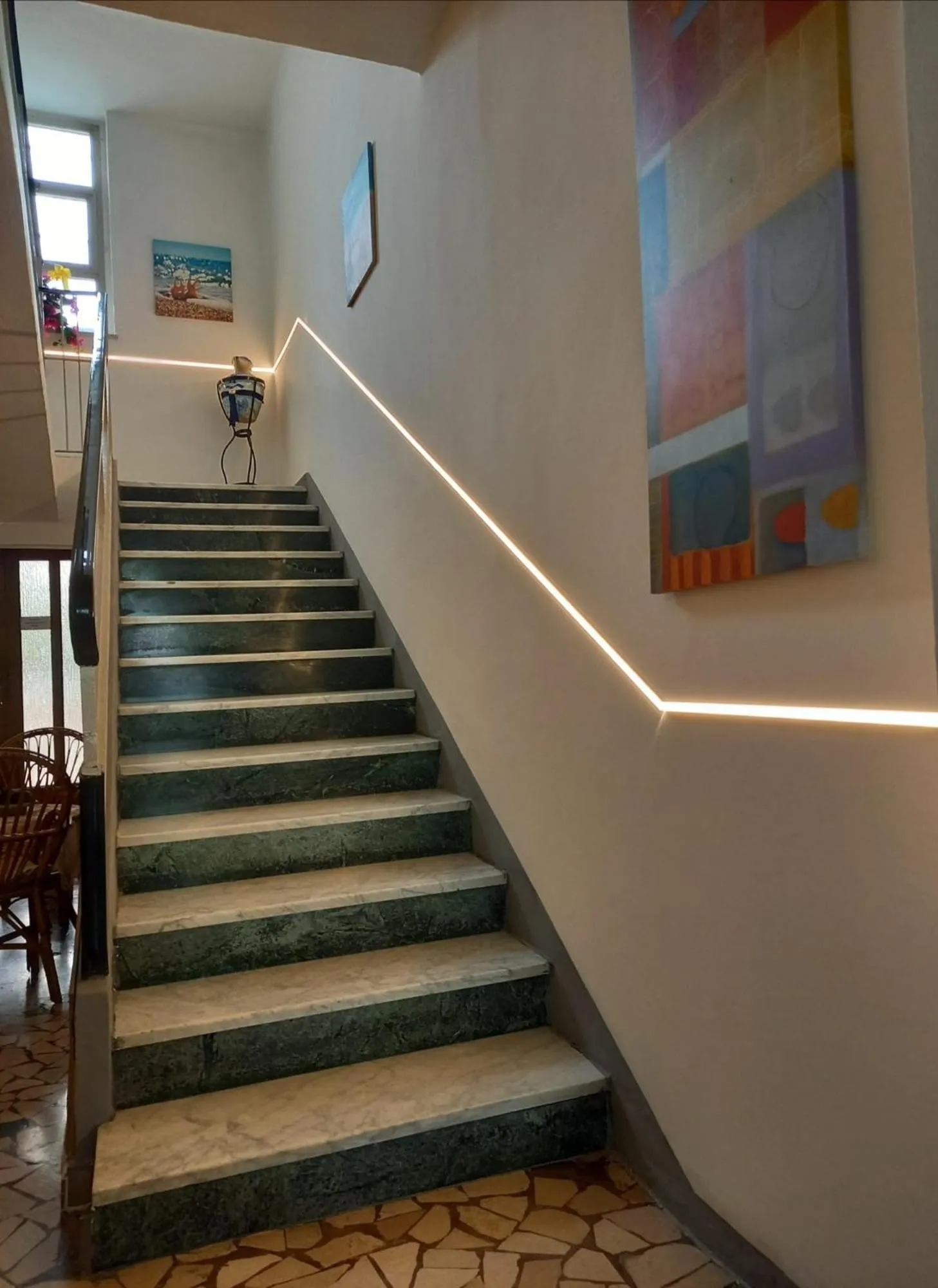 Communal lounge/ TV room in Hotel Serafini Misano Adriatico