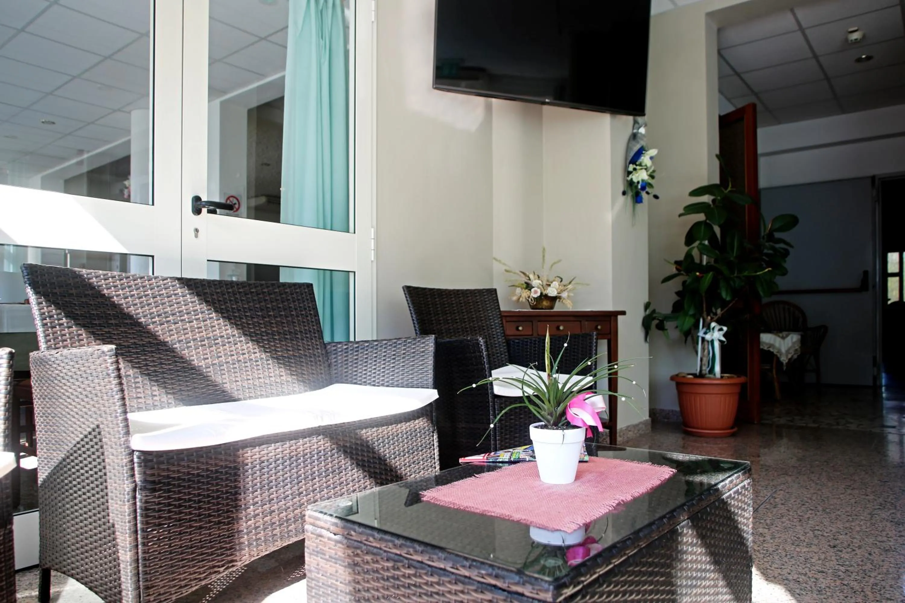 Lobby or reception in Hotel Serafini Misano Adriatico