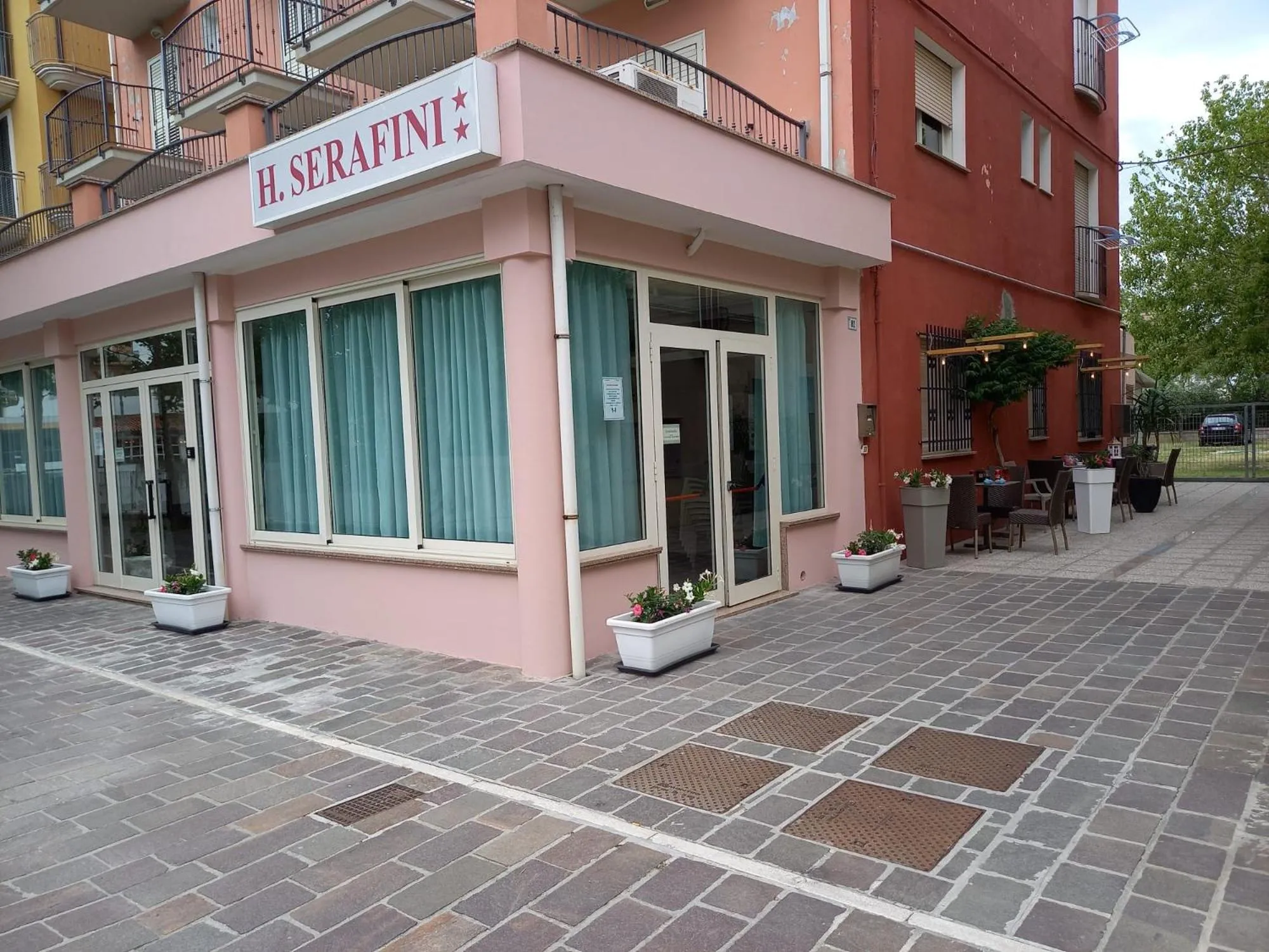 Property building in Hotel Serafini Misano Adriatico