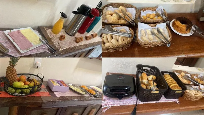 Food and drinks in Pousada Rubbi Violeta